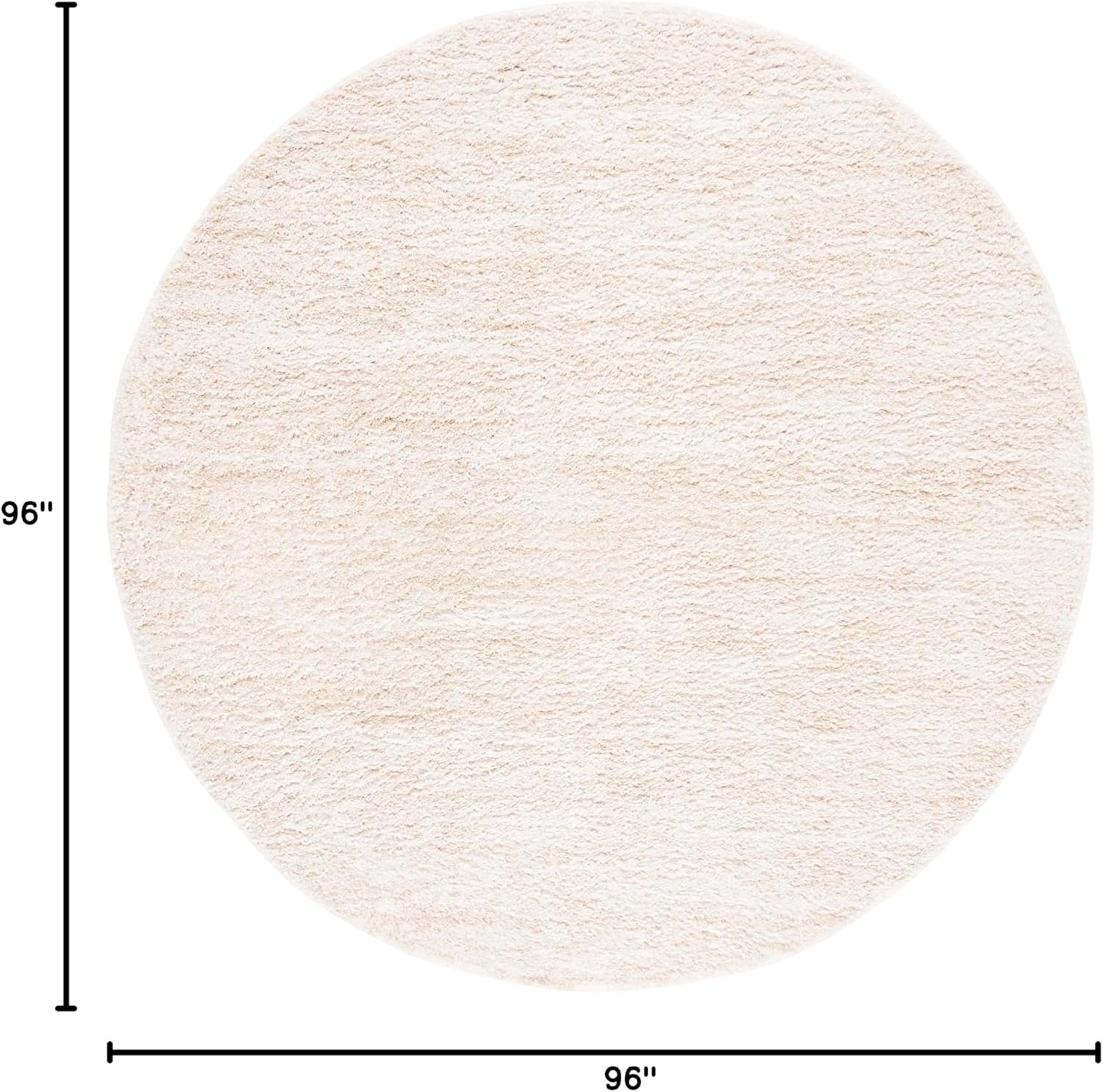 image:imageSAFAVIEH Area Rug 8x10 Berber Shag Collection Large Ivory amp Beige Modern Design NonShedding amp Easy Cleaning Plush Thick Pile Ideal for Living Room Bedroom Dining Space BER563AIvoryBeige