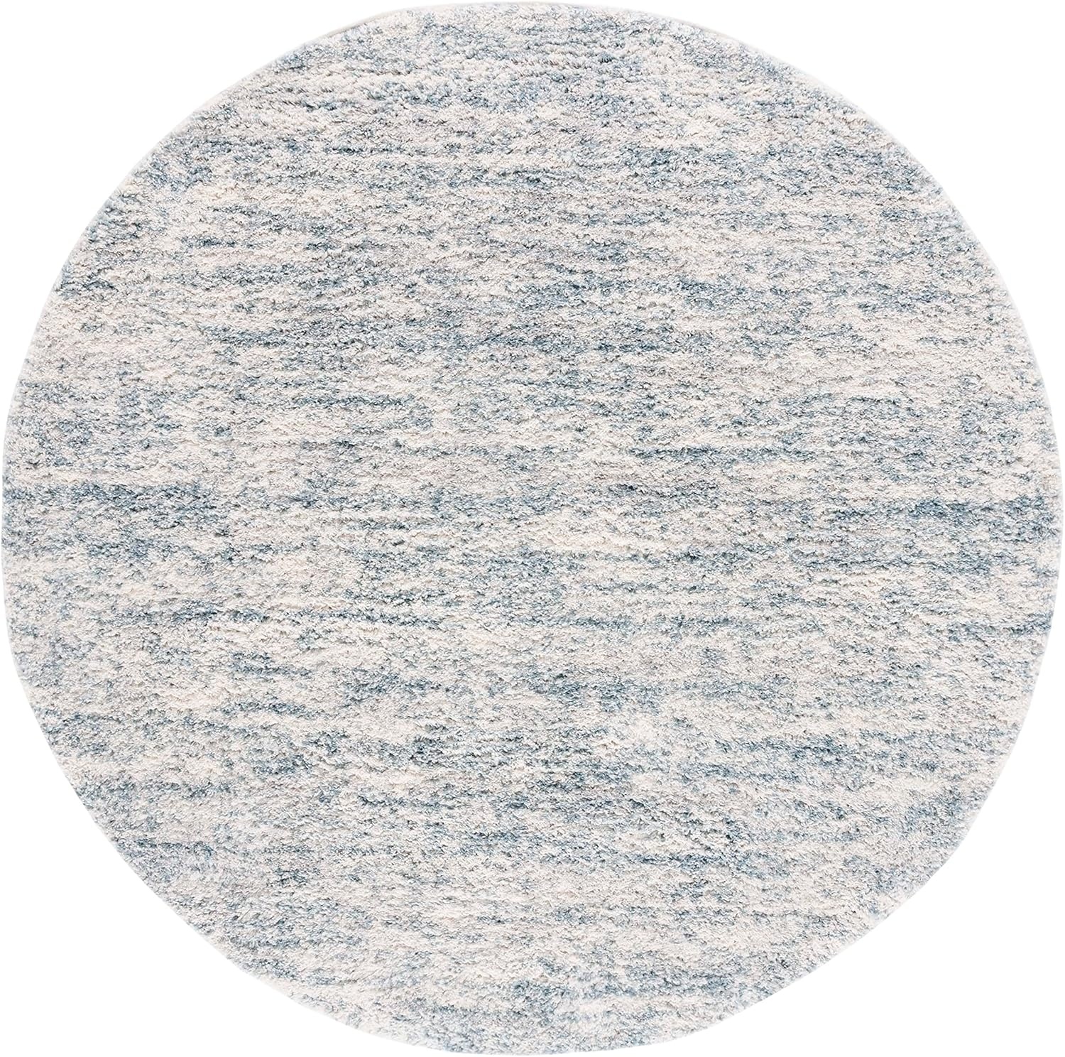 image:imageSAFAVIEH Area Rug 8x10 Berber Shag Collection Large Ivory amp Beige Modern Design NonShedding amp Easy Cleaning Plush Thick Pile Ideal for Living Room Bedroom Dining Space BER563AIvoryLight Aqua