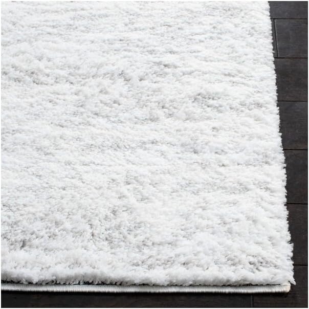 image:imageSAFAVIEH Area Rug 8x10 Berber Shag Collection Large Ivory amp Beige Modern Design NonShedding amp Easy Cleaning Plush Thick Pile Ideal for Living Room Bedroom Dining Space BER563AIvoryLight Grey