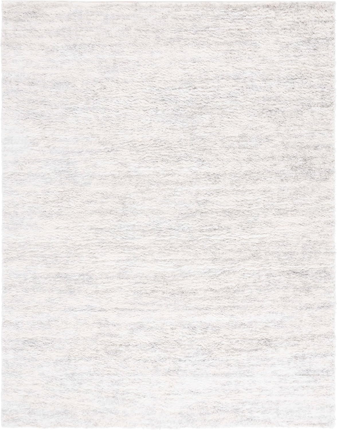 image:imageSAFAVIEH Area Rug 8x10 Berber Shag Collection Large Ivory amp Beige Modern Design NonShedding amp Easy Cleaning Plush Thick Pile Ideal for Living Room Bedroom Dining Space BER563AIvoryLight Grey