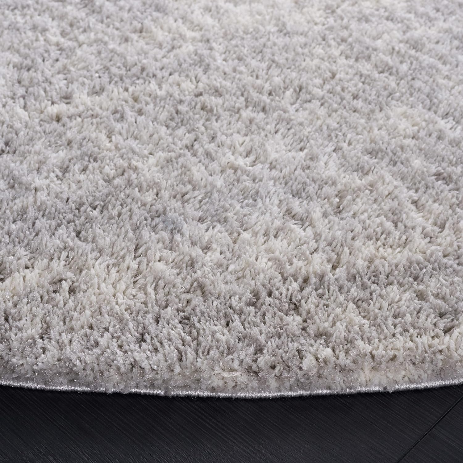 image:imageSAFAVIEH Area Rug 8x10 Berber Shag Collection Large Ivory amp Beige Modern Design NonShedding amp Easy Cleaning Plush Thick Pile Ideal for Living Room Bedroom Dining Space BER563AGreyIvory