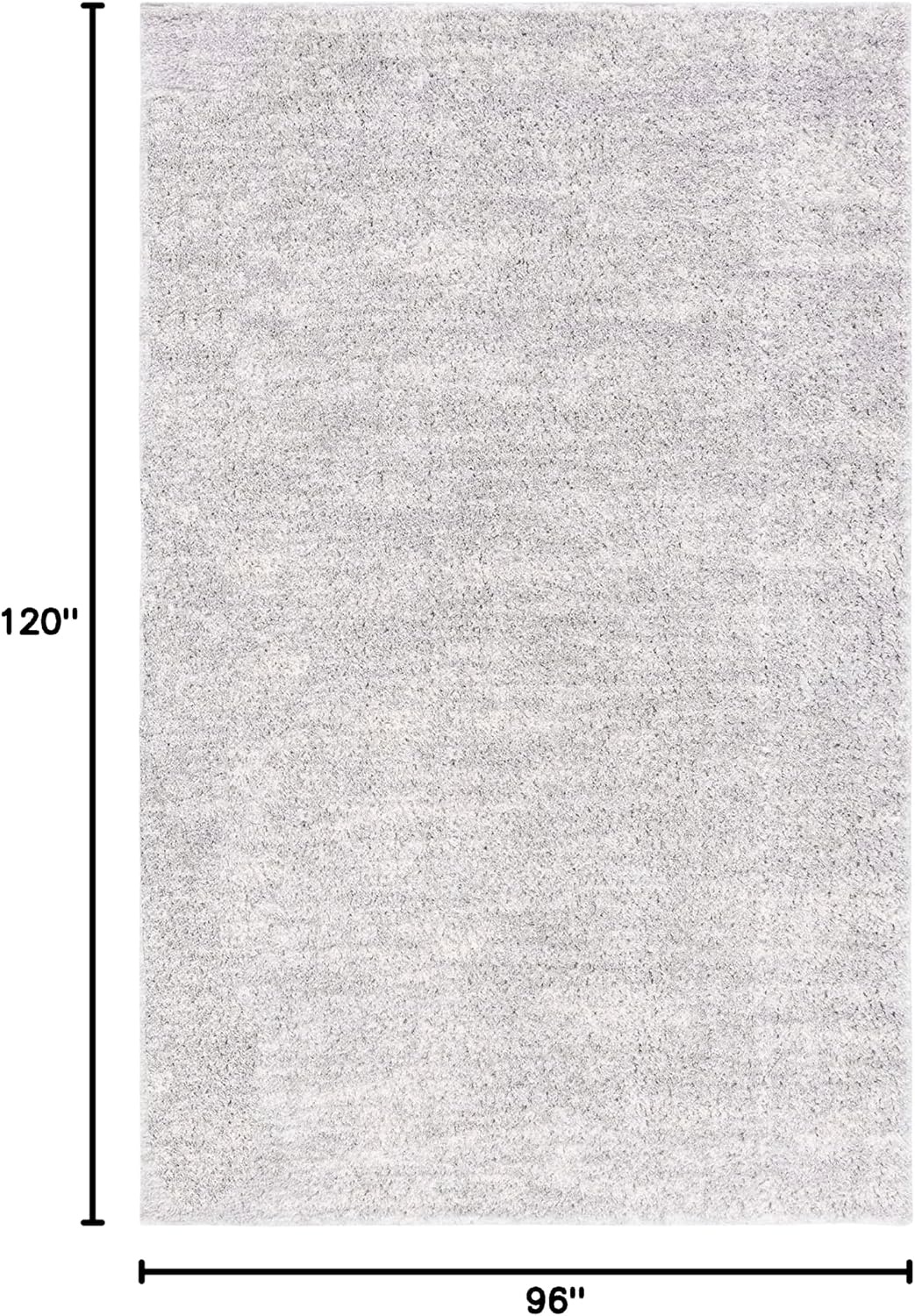 image:imageSAFAVIEH Area Rug 8x10 Berber Shag Collection Large Ivory amp Beige Modern Design NonShedding amp Easy Cleaning Plush Thick Pile Ideal for Living Room Bedroom Dining Space BER563AGreyIvory