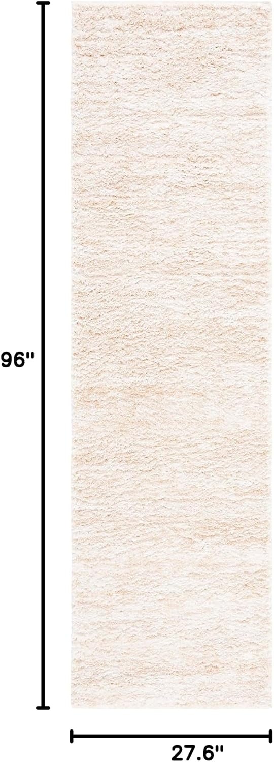 image:imageSAFAVIEH Area Rug 8x10 Berber Shag Collection Large Ivory amp Beige Modern Design NonShedding amp Easy Cleaning Plush Thick Pile Ideal for Living Room Bedroom Dining Space BER563AIvoryBeige