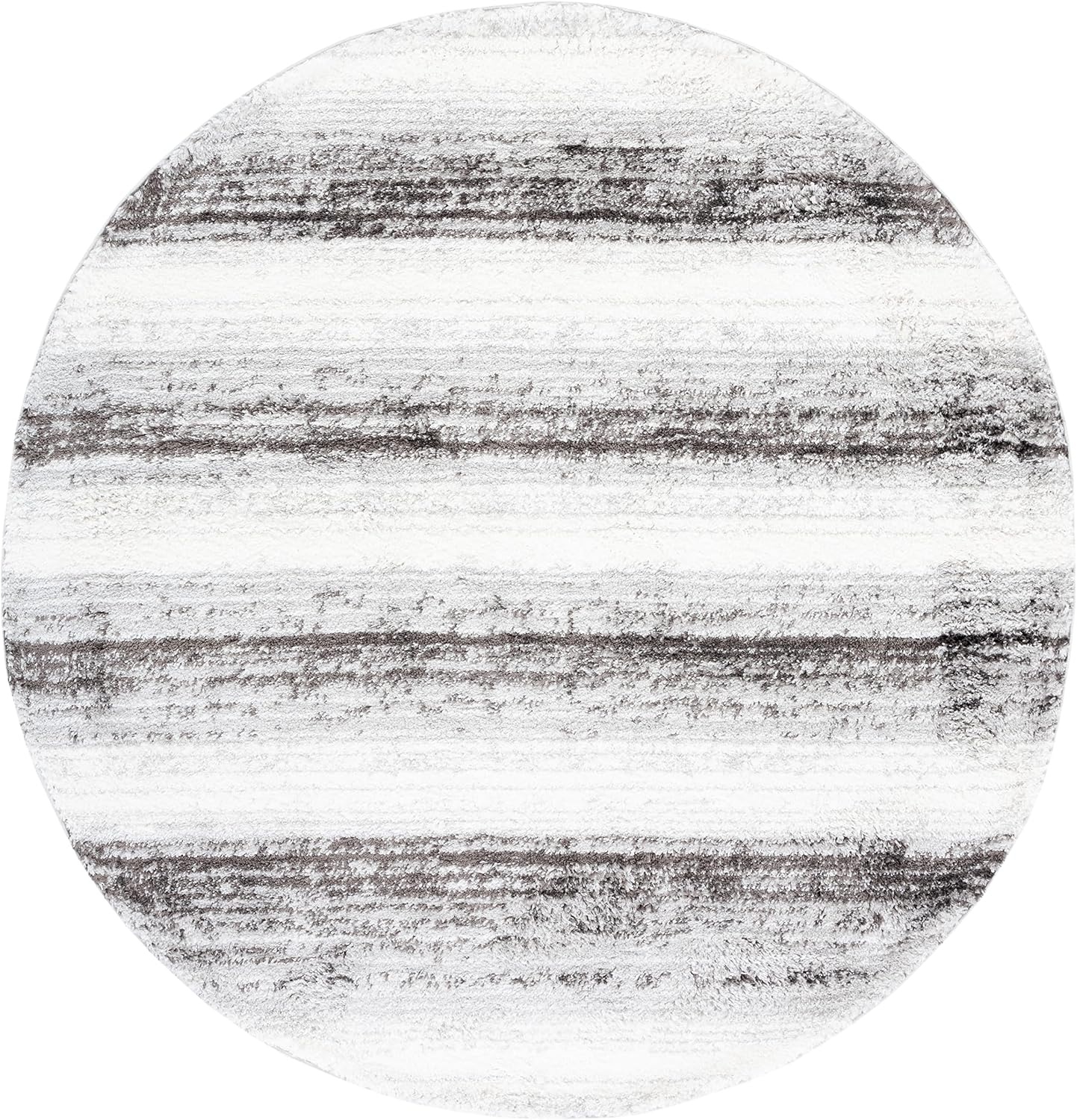 image:imageSAFAVIEH Area Rug 8x10 Berber Shag Collection Large Light Grey amp Grey Modern Stripe Design NonShedding amp Easy Cleaning Plush Thick Pile Ideal for Living Room Bedroom Dining BER561FLight GreyGrey