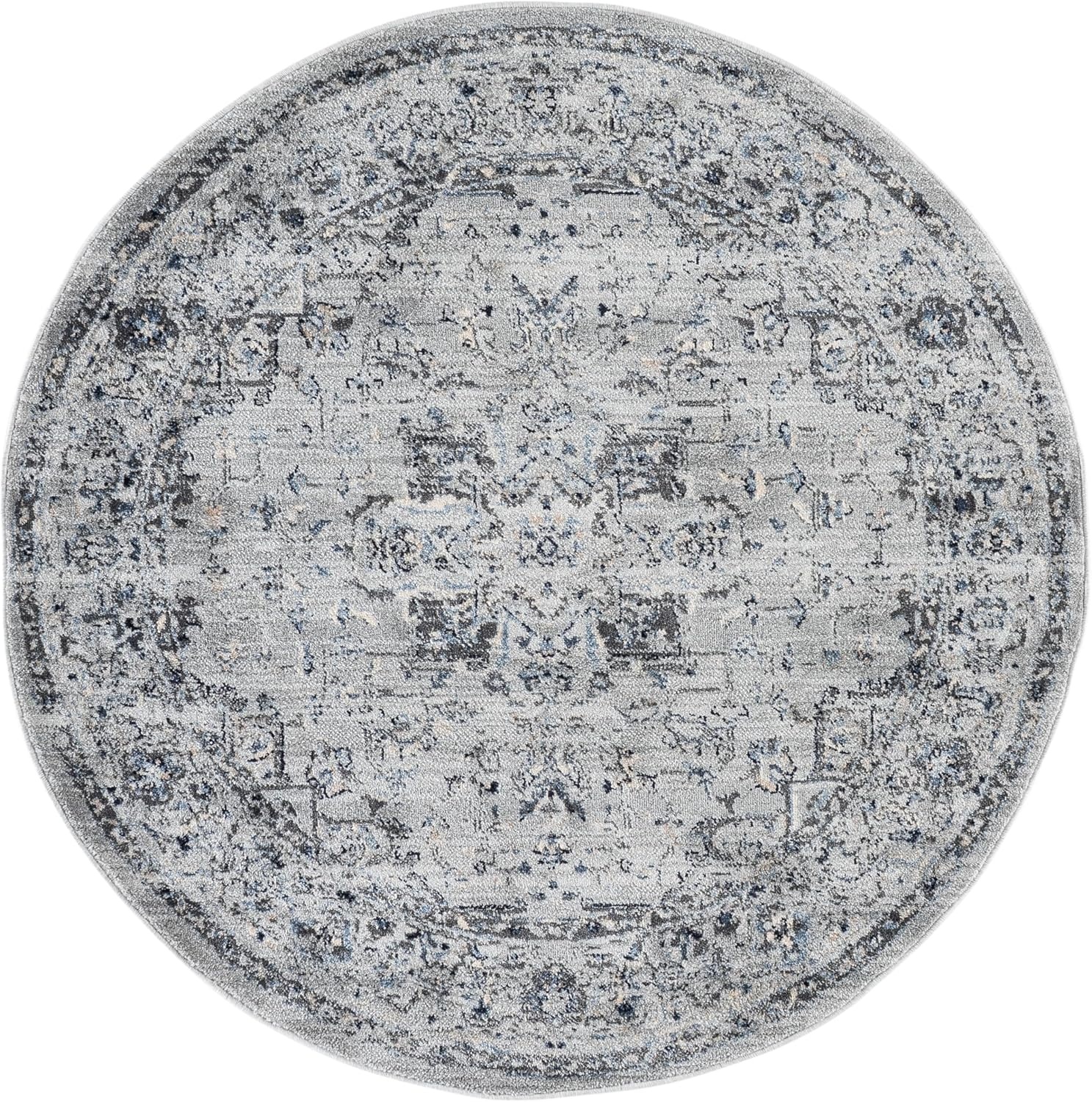 image:imageSAFAVIEH Area Rug 8x10 Charleston Collection Large Navy amp Creme Oriental Distressed Design NonShedding amp Easy Cleaning Ideal for Living Room Bedroom Office Dining Space CHL411NGreyDark Grey