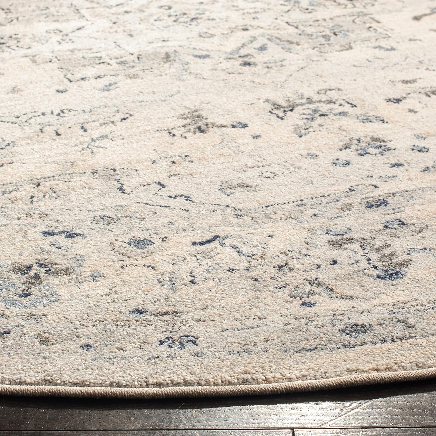 image:imageSAFAVIEH Area Rug 8x10 Charleston Collection Large Navy amp Creme Oriental Distressed Design NonShedding amp Easy Cleaning Ideal for Living Room Bedroom Office Dining Space CHL411NIvoryLight Blue