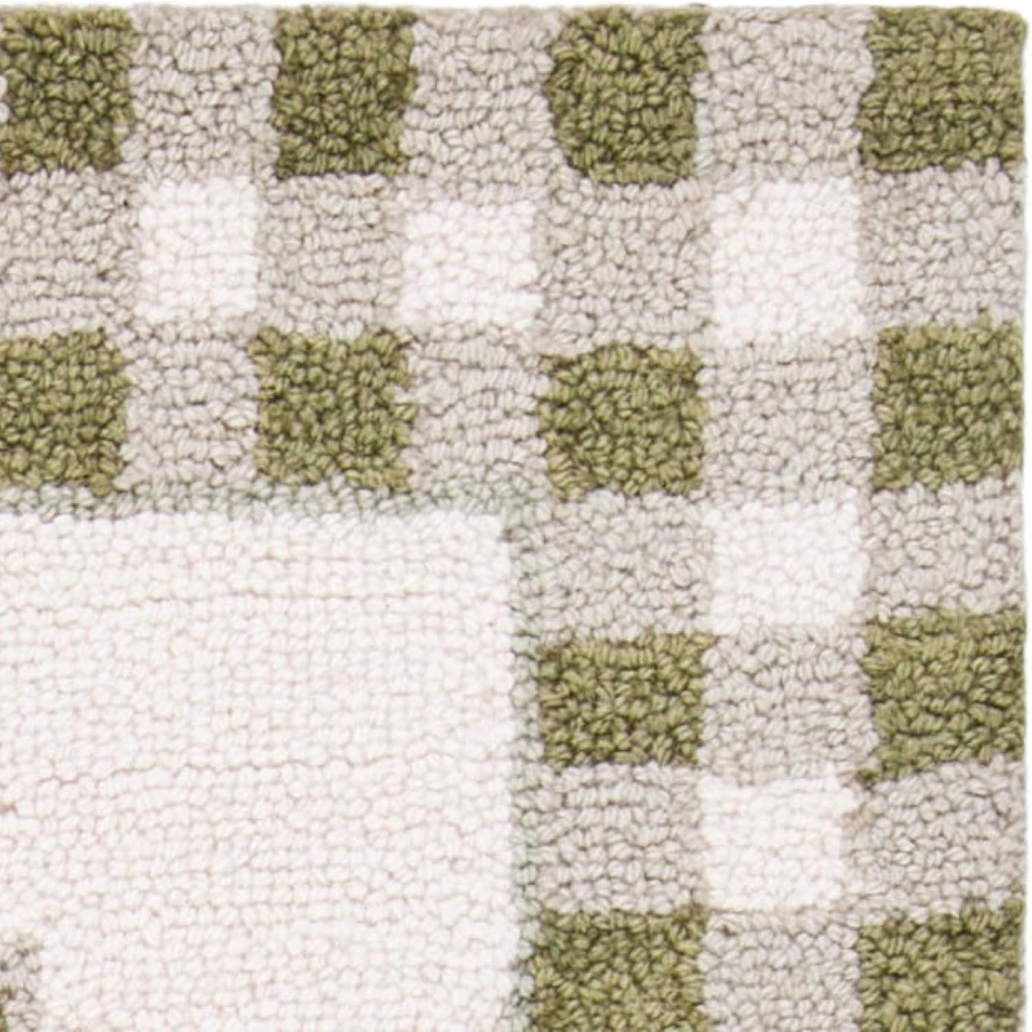 image:imageSAFAVIEH Area Rug 8x10 Chelsea Collection Large Ivory amp Green HandHooked Wool French Country Design Ideal for Living Room Bedroom Office Dining Space HK55AIvoryGreen