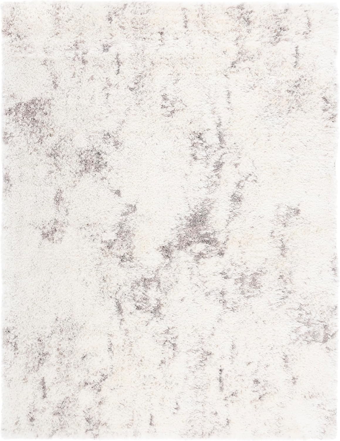 image:imageSAFAVIEH Area Rug 8x10 Cloud Shag Collection Large Grey amp Blue Modern Design NonShedding amp Easy Cleaning Ultra Plush Thick Pile Ideal for Living Room Bedroom Dining Space CLD110FIvoryGrey
