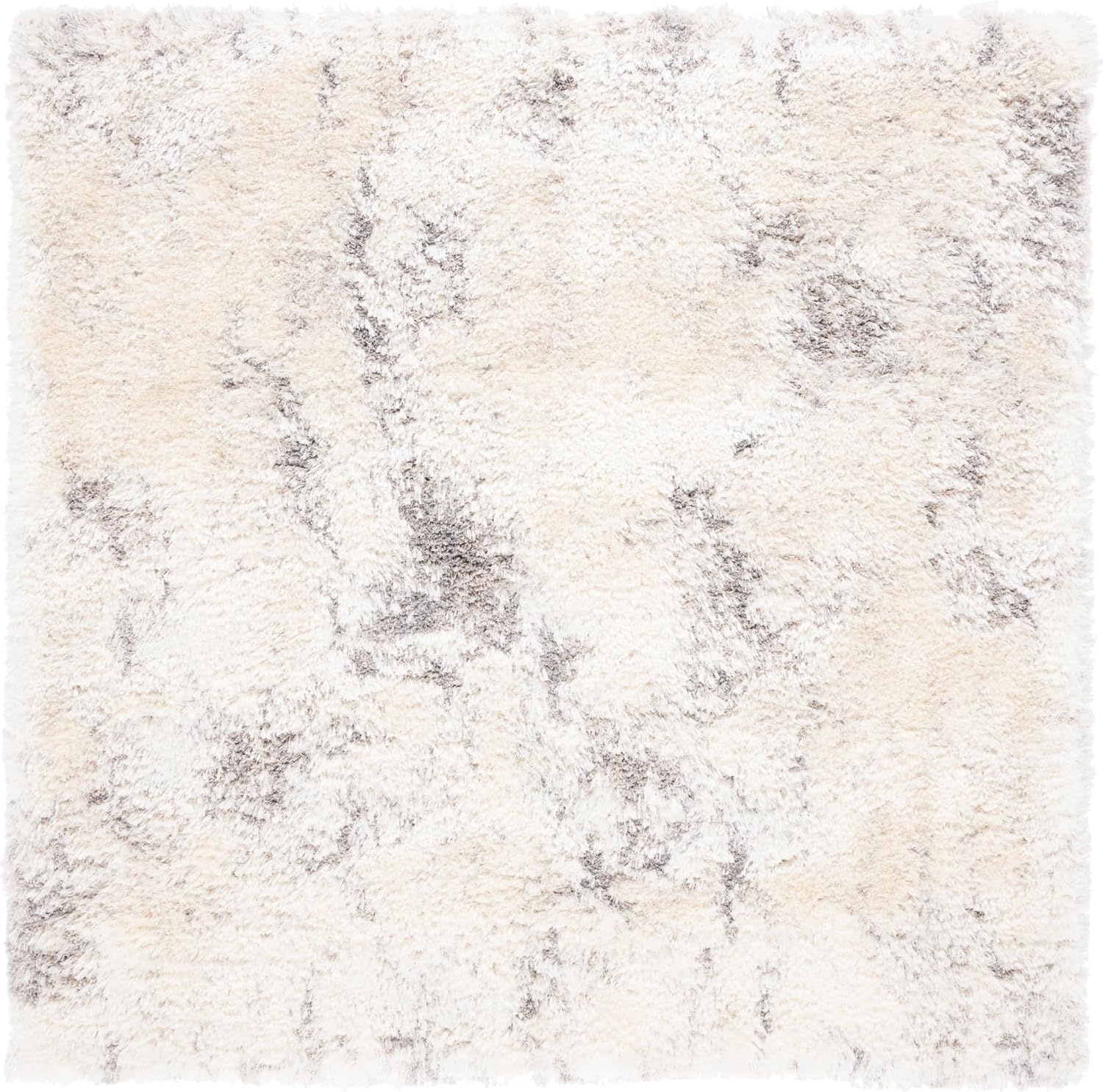 image:imageSAFAVIEH Area Rug 8x10 Cloud Shag Collection Large Grey amp Blue Modern Design NonShedding amp Easy Cleaning Ultra Plush Thick Pile Ideal for Living Room Bedroom Dining Space CLD110FIvoryGrey