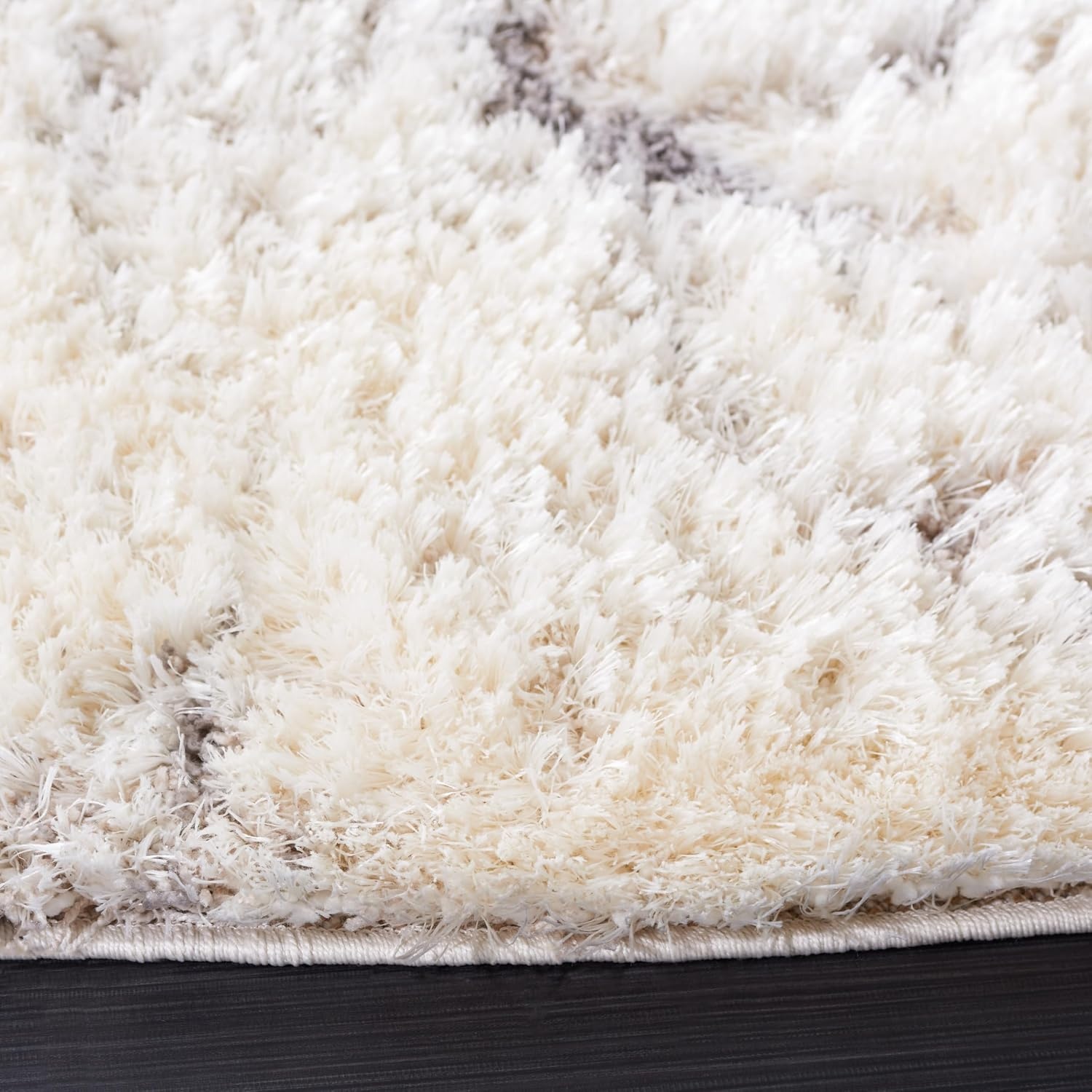 image:imageSAFAVIEH Area Rug 8x10 Cloud Shag Collection Large Grey amp Blue Modern Design NonShedding amp Easy Cleaning Ultra Plush Thick Pile Ideal for Living Room Bedroom Dining Space CLD110FIvoryGrey