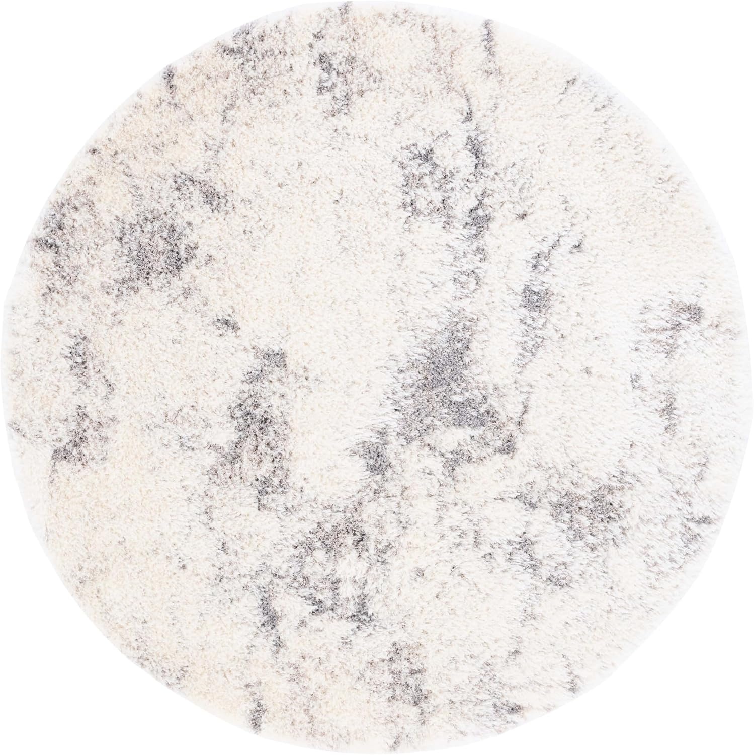 image:imageSAFAVIEH Area Rug 8x10 Cloud Shag Collection Large Grey amp Blue Modern Design NonShedding amp Easy Cleaning Ultra Plush Thick Pile Ideal for Living Room Bedroom Dining Space CLD110FIvoryGrey