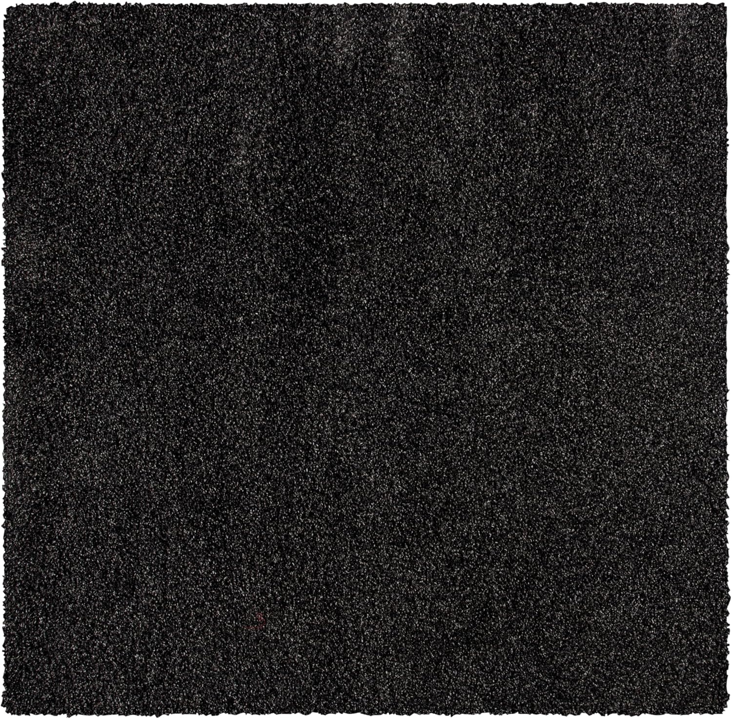 image:imageSAFAVIEH Area Rug 8x10 Evolution Shag Collection Large Grey Solid Design NonShedding amp Easy Cleaning Ultra Plush Thick Pile Ideal for Living Room Bedroom Dining Space EVO520FCharcoal