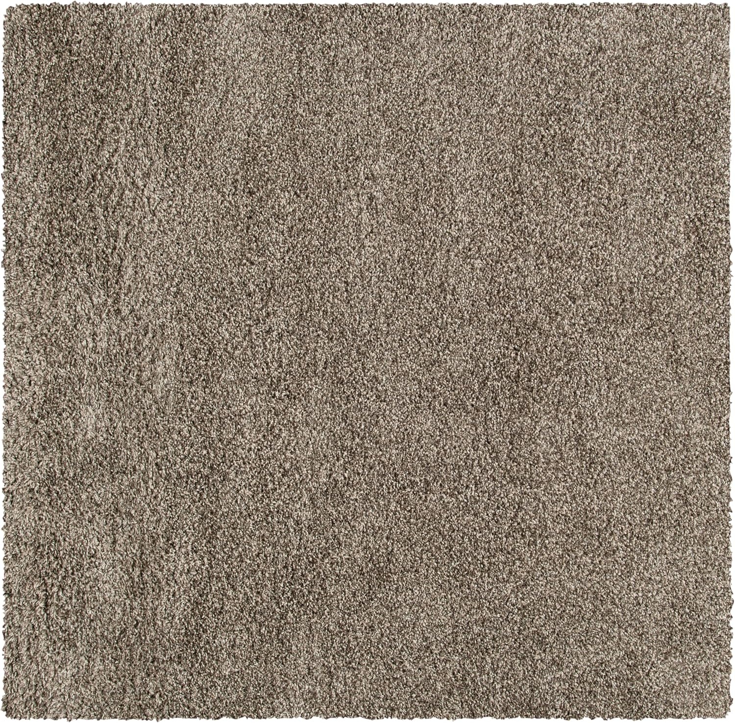 image:imageSAFAVIEH Area Rug 8x10 Evolution Shag Collection Large Grey Solid Design NonShedding amp Easy Cleaning Ultra Plush Thick Pile Ideal for Living Room Bedroom Dining Space EVO520FBrown
