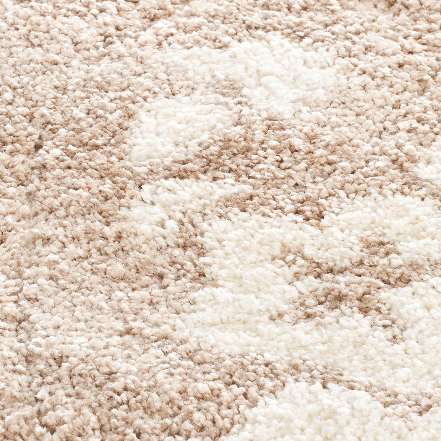 image:imageSAFAVIEH Area Rug 8x10 Florida Shag Collection Large Smoke amp Beige Floral Design NonShedding amp Easy Cleaning Plush Thick Pile Ideal for Living Room Bedroom Dining Space SG4577913BeigeCream