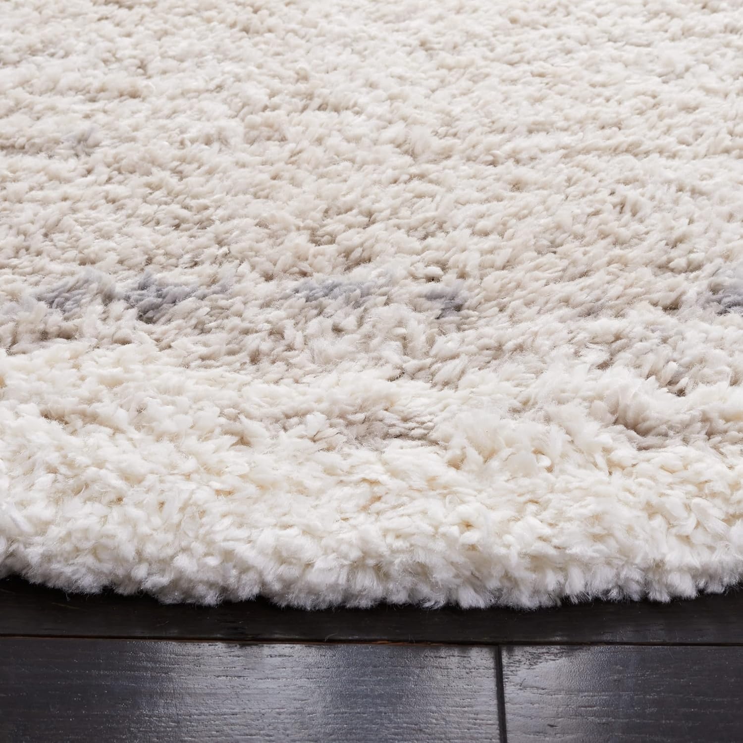image:imageSAFAVIEH Area Rug 8x10 Fontana Shag Collection Large Grey amp Ivory Modern Design NonShedding amp Easy Cleaning Ultra Plush Thick Pile Ideal for Living Room Bedroom Dining Space FNT898FGreyIvory