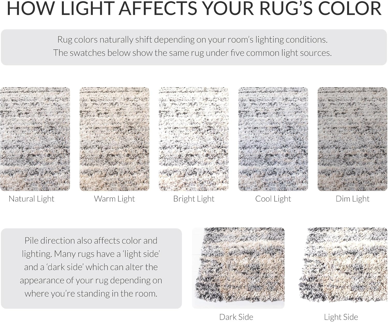 image:imageSAFAVIEH Area Rug 8x10 Fontana Shag Collection Large Grey amp Ivory Modern Design NonShedding amp Easy Cleaning Ultra Plush Thick Pile Ideal for Living Room Bedroom Dining Space FNT856G