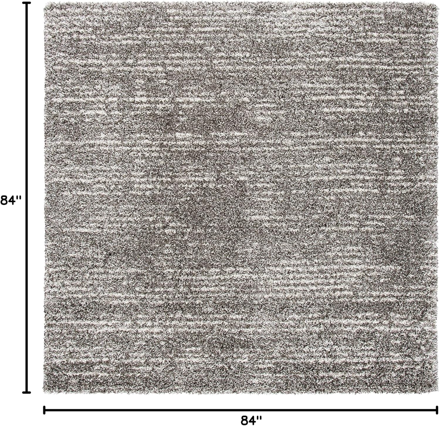 image:imageSAFAVIEH Area Rug 8x10 Hudson Shag Collection Large Grey amp Ivory Modern Design NonShedding amp Easy Cleaning Ultra Plush Thick Pile Ideal for Living Room Bedroom Dining Space SGH297FGreyIvory