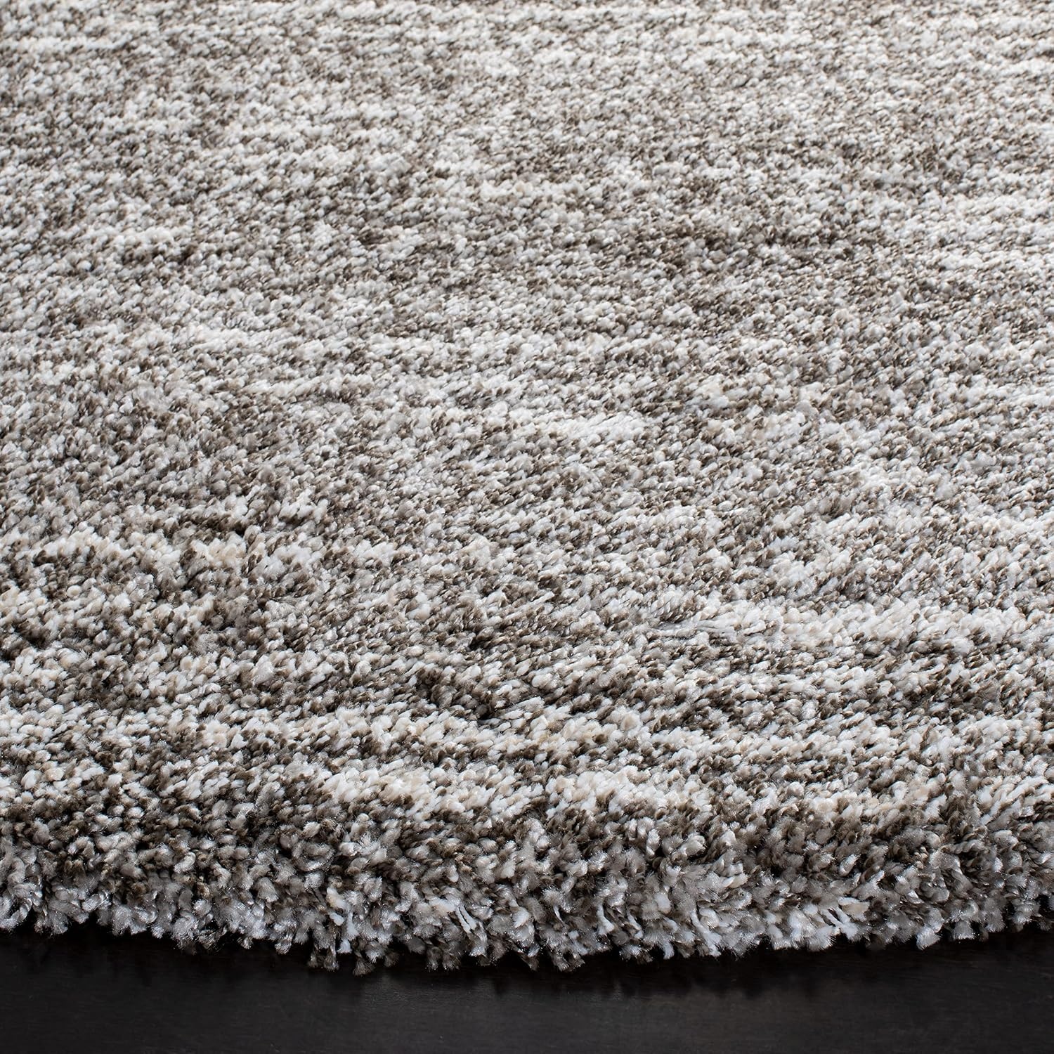 image:imageSAFAVIEH Area Rug 8x10 Hudson Shag Collection Large Grey amp Ivory Modern Design NonShedding amp Easy Cleaning Ultra Plush Thick Pile Ideal for Living Room Bedroom Dining Space SGH297FGreyIvory
