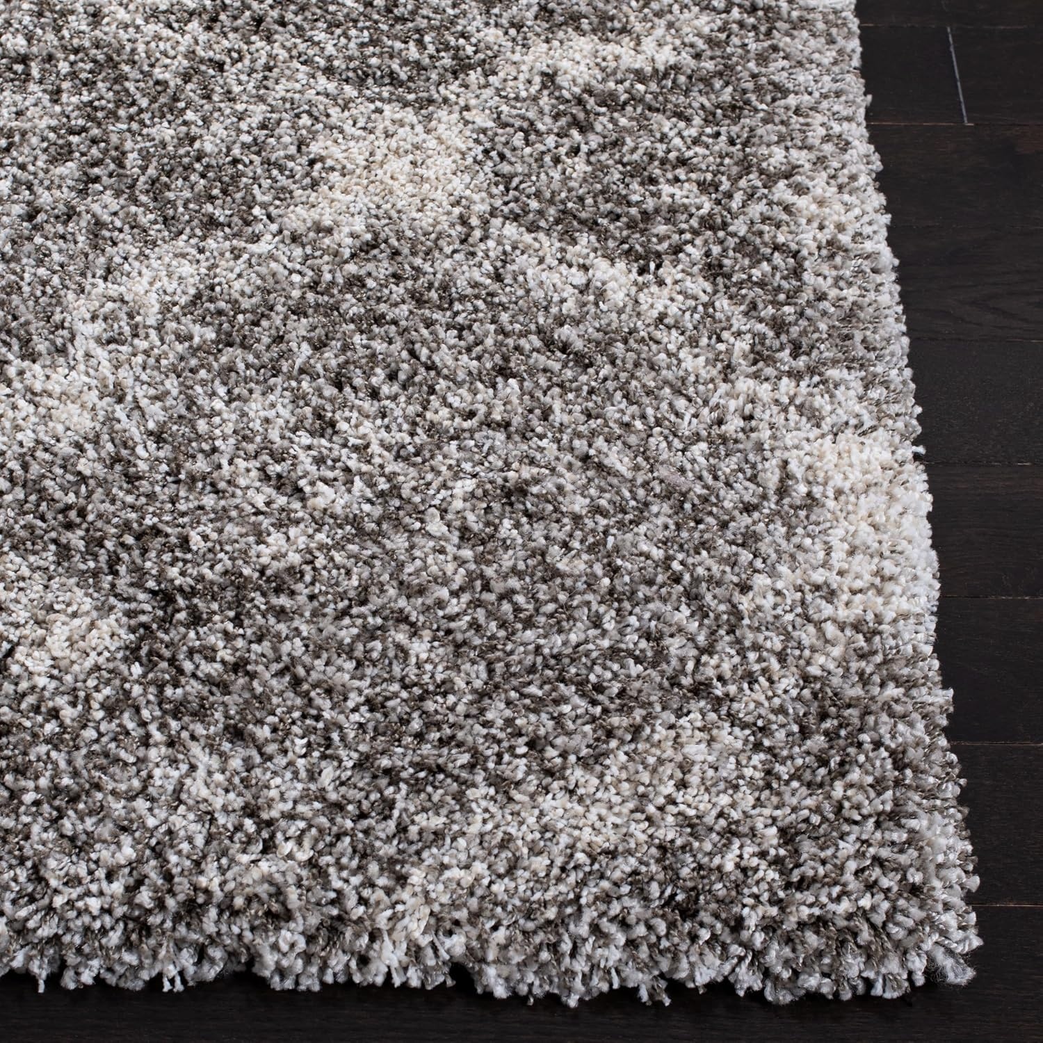 image:imageSAFAVIEH Area Rug 8x10 Hudson Shag Collection Large Grey amp Ivory Trellis Pattern NonShedding amp Easy Cleaning Ultra Plush Thick Pile Ideal for Living Room Bedroom Dining Space SGH269FGreyIvory