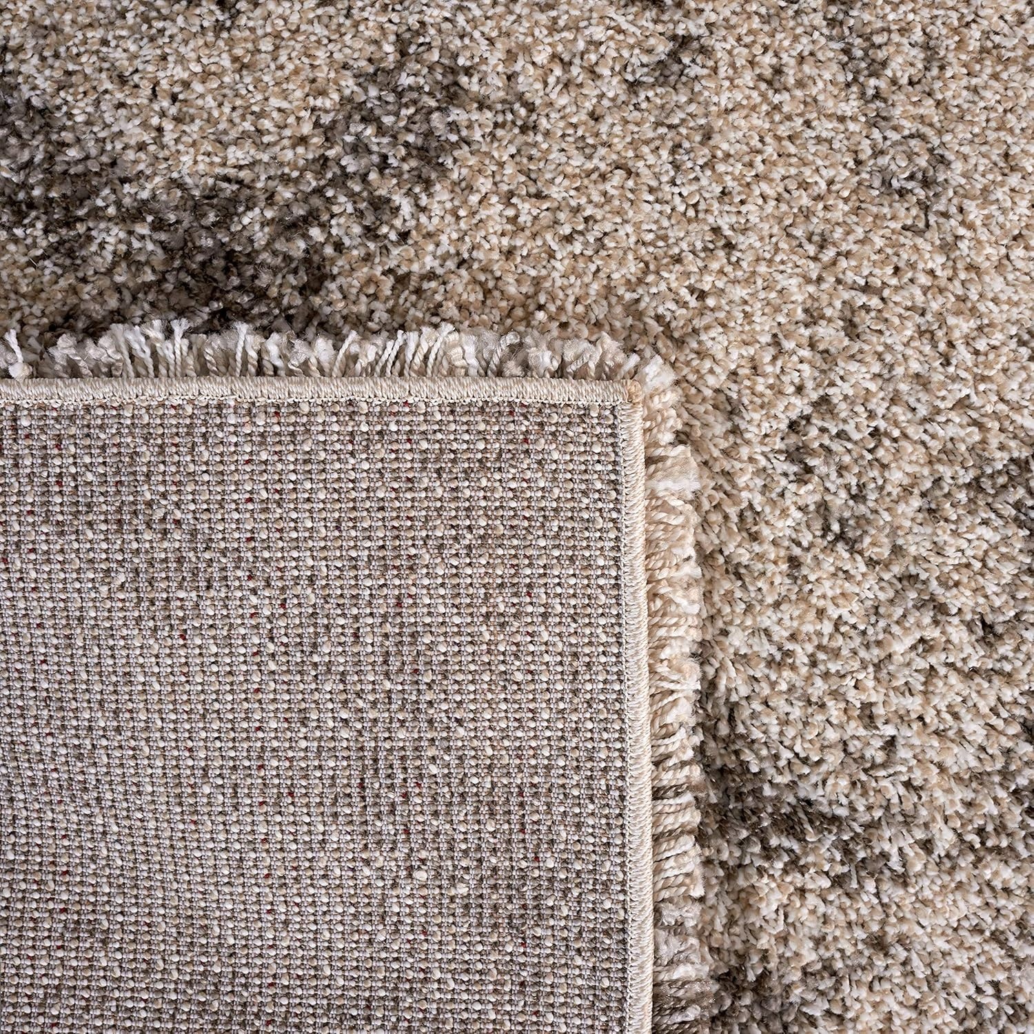 image:imageSAFAVIEH Area Rug 8x10 Hudson Shag Collection Large Grey amp Ivory Trellis Pattern NonShedding amp Easy Cleaning Ultra Plush Thick Pile Ideal for Living Room Bedroom Dining Space SGH269FIvoryGrey