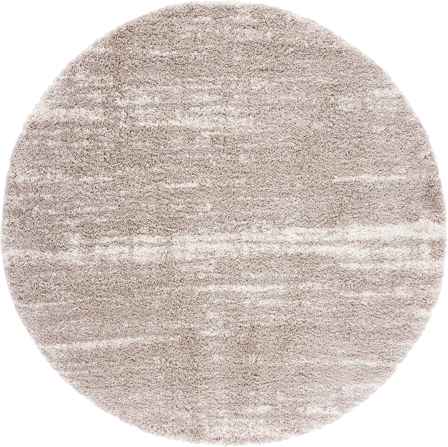 image:imageSAFAVIEH Area Rug 8x10 Hudson Shag Collection Large Ivory amp Beige NonShedding amp Easy Cleaning Ultra Plush Thick Pile Ideal for Living Room Bedroom Dining Space SGH204AIvoryBeige