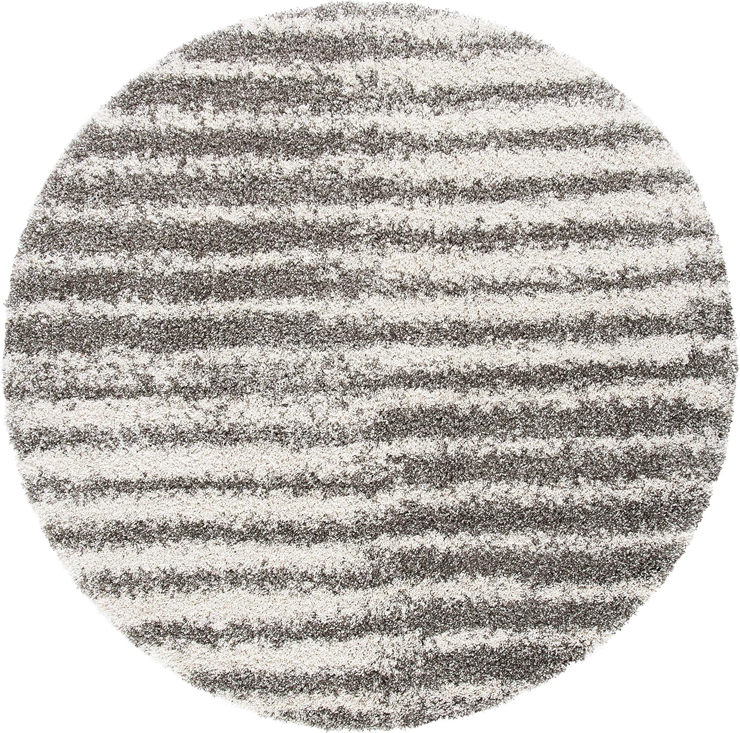 image:imageSAFAVIEH Area Rug 8x10 Hudson Shag Collection Large Navy amp Ivory Modern Design NonShedding amp Easy Cleaning Ultra Plush Thick Pile Ideal for Living Room Bedroom Dining Space SGH298NGreyIvory