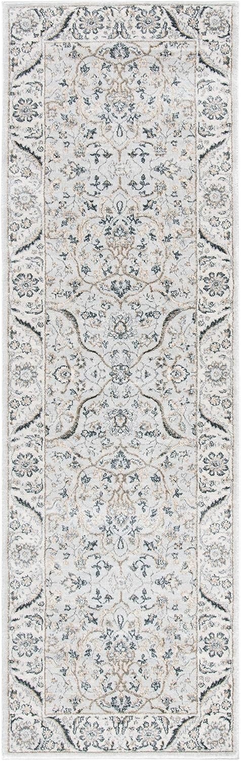 image:imageSAFAVIEH Area Rug 8x10 Isabella Collection Large Cream amp Beige Oriental Design NonShedding amp Easy Cleaning Ideal for Living Room Bedroom Office Dining Space ISA912ALight GreyCream