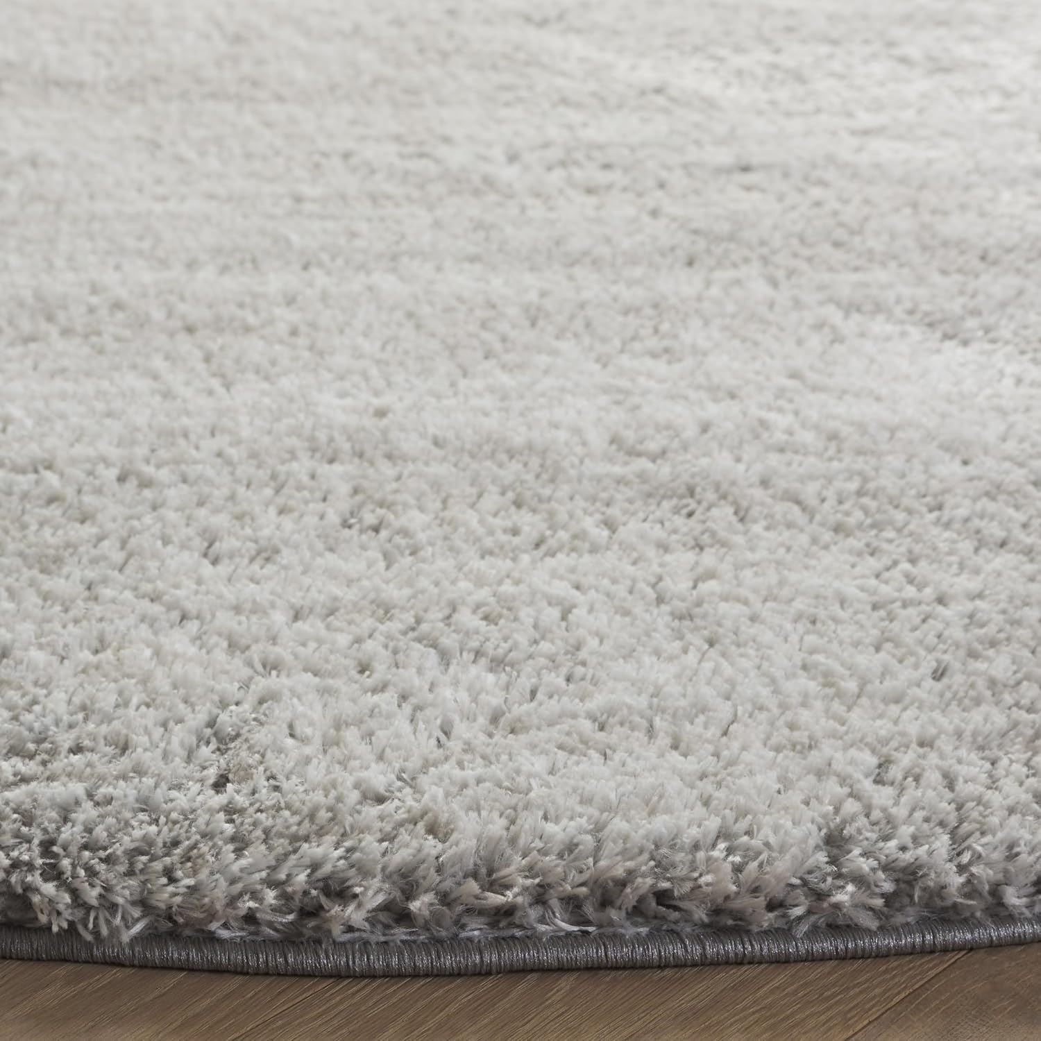 image:imageSAFAVIEH Area Rug 8x10 Jasmine Shag Collection Large Light Grey amp Ivory NonShedding amp Easy Cleaning Ultra Plush Thick Pile Ideal for Living Room Bedroom Dining Space JSM100FLight GreyIvory
