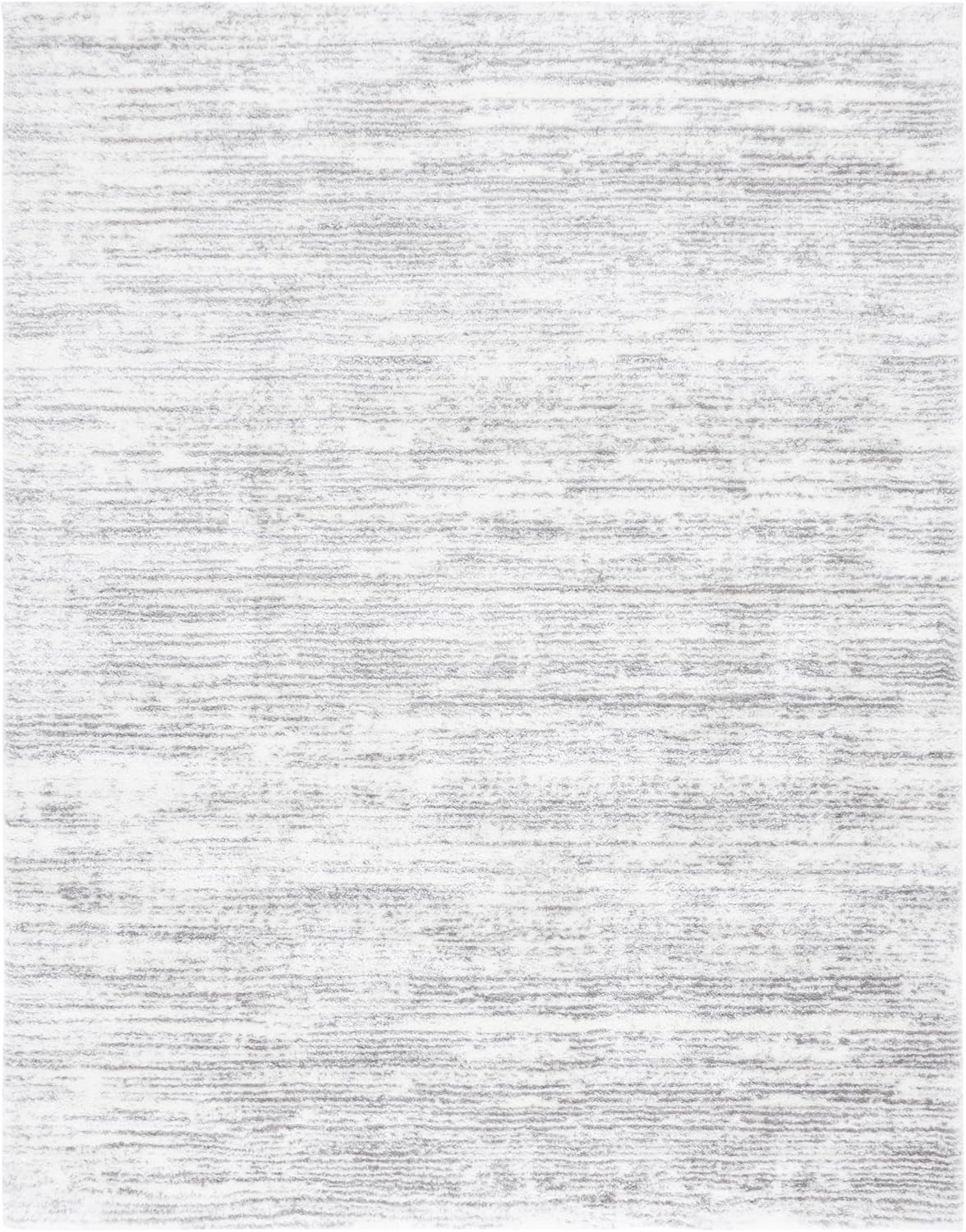 image:imageSAFAVIEH Area Rug 8x10 Jasmine Shag Collection Large Light Grey amp Ivory NonShedding amp Easy Cleaning Ultra Plush Thick Pile Ideal for Living Room Bedroom Dining Space JSM100FIvoryGrey