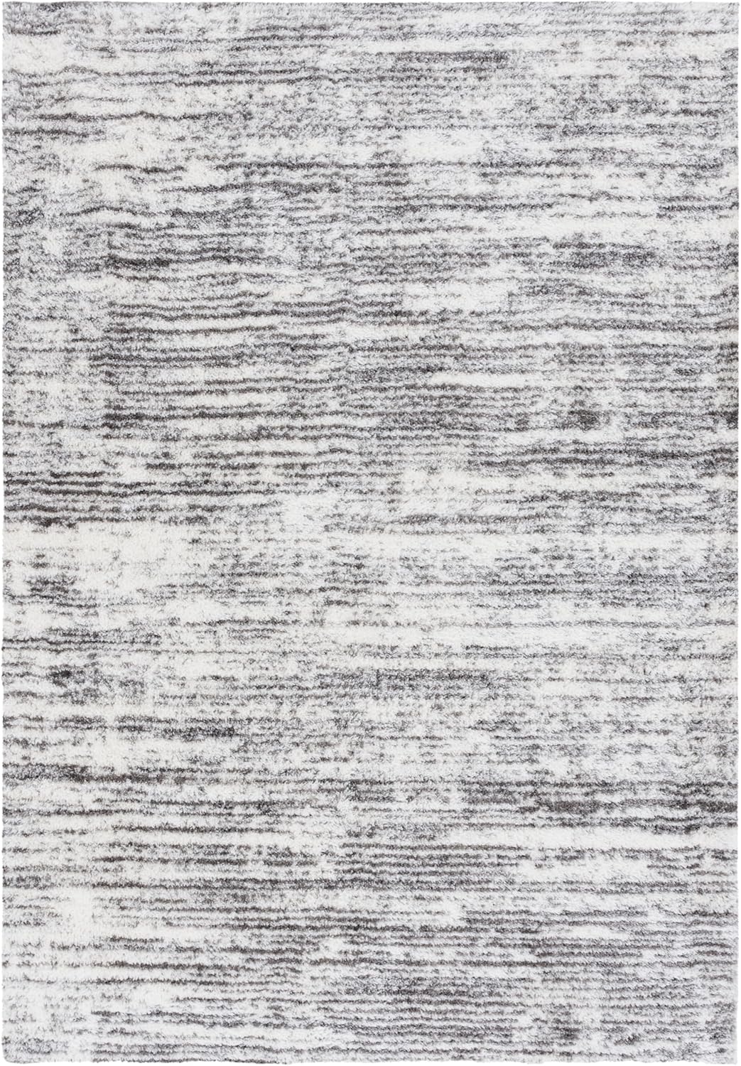 image:imageSAFAVIEH Area Rug 8x10 Jasmine Shag Collection Large Light Grey amp Ivory NonShedding amp Easy Cleaning Ultra Plush Thick Pile Ideal for Living Room Bedroom Dining Space JSM100FIvoryGrey