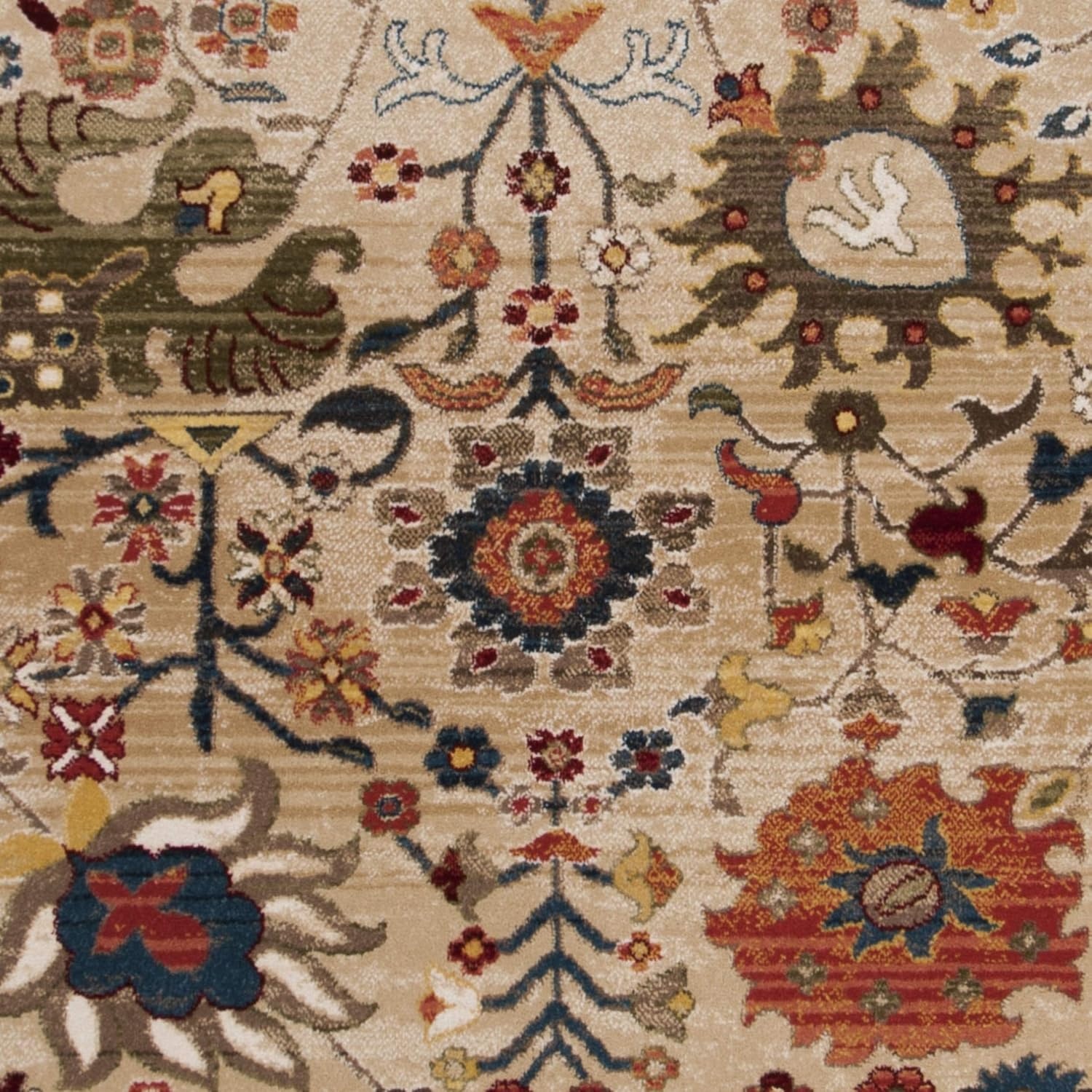 image:imageSAFAVIEH Area Rug 8x10 Kashan Collection Large Beige amp Taupe Traditional Oriental Design NonShedding amp Easy Cleaning Ideal for Living Room Bedroom Office Dining Space KSN303KBeigeTaupe