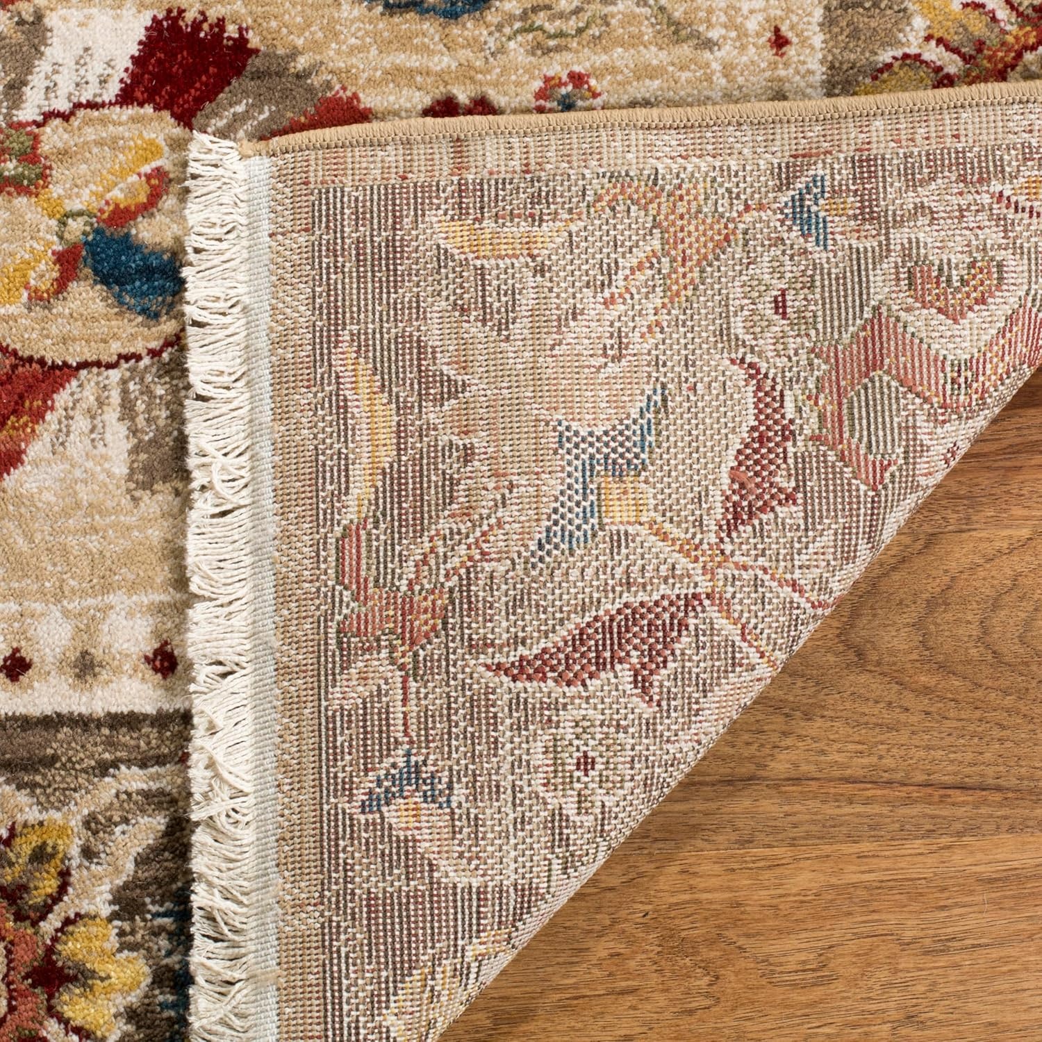 image:imageSAFAVIEH Area Rug 8x10 Kashan Collection Large Beige amp Taupe Traditional Oriental Design NonShedding amp Easy Cleaning Ideal for Living Room Bedroom Office Dining Space KSN303KBeigeTaupe
