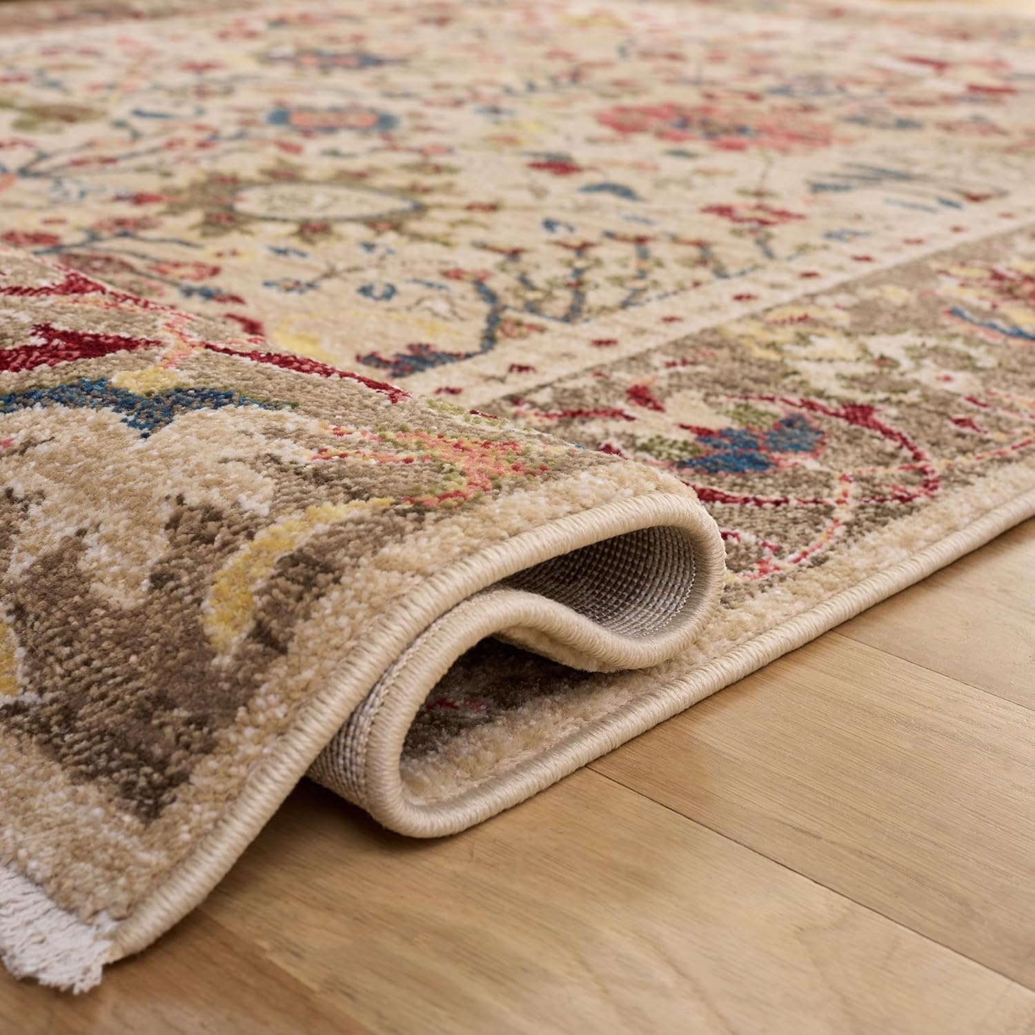 image:imageSAFAVIEH Area Rug 8x10 Kashan Collection Large Beige amp Taupe Traditional Oriental Design NonShedding amp Easy Cleaning Ideal for Living Room Bedroom Office Dining Space KSN303KBeigeTaupe