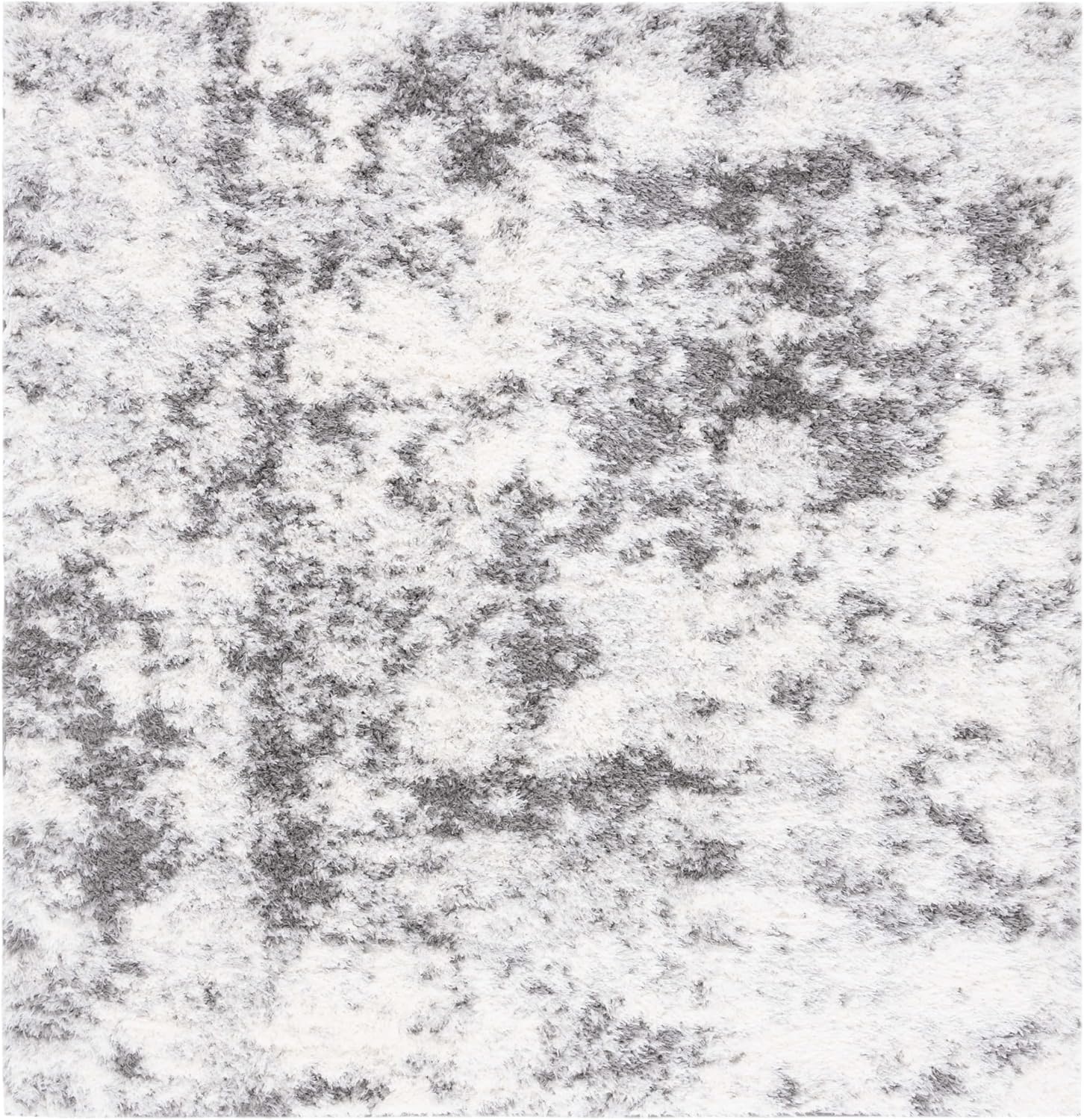 image:imageSAFAVIEH Area Rug 8x10 Lindsay Shag Collection Large Ivory amp Grey NonShedding amp Easy Cleaning Ultra Plush Thick Pile Ideal for Living Room Bedroom Dining Space LNS550AIvoryGrey