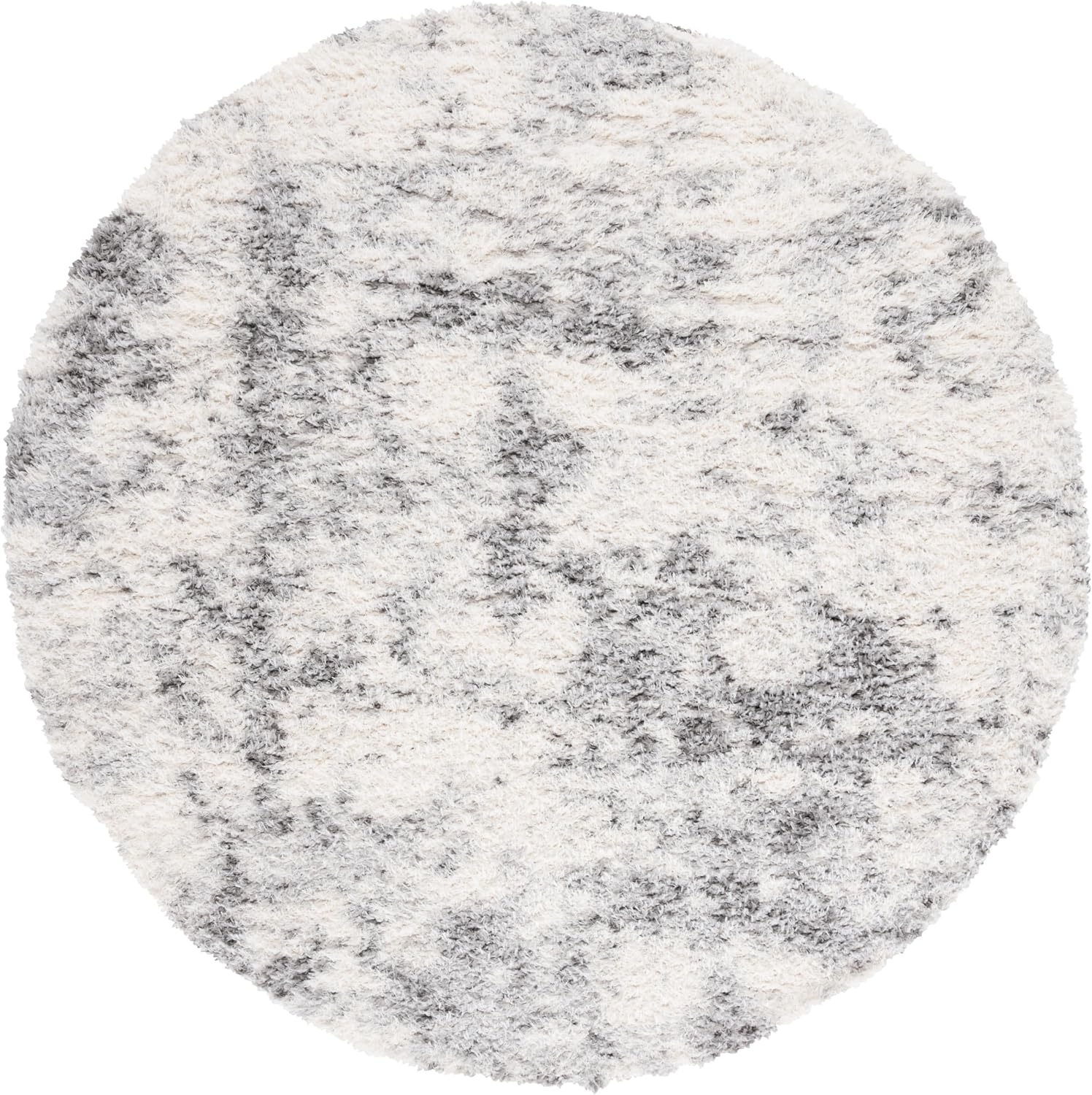 image:imageSAFAVIEH Area Rug 8x10 Lindsay Shag Collection Large Ivory amp Grey NonShedding amp Easy Cleaning Ultra Plush Thick Pile Ideal for Living Room Bedroom Dining Space LNS550AIvoryGrey