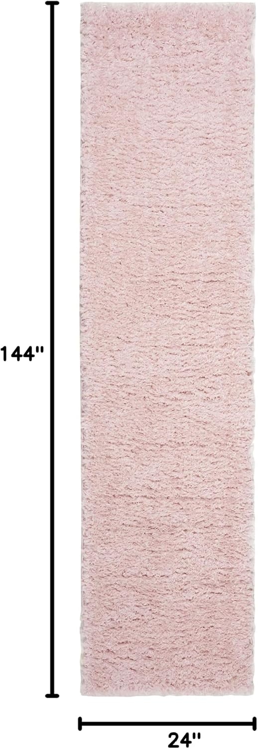 image:imageSAFAVIEH Area Rug 8x10 Madrid Shag Collection Large Charcoal Solid Pattern NonShedding amp Easy Cleaning Ultra Plush Thick Pile Ideal for Living Room Bedroom Dining Space MDG256HBlush