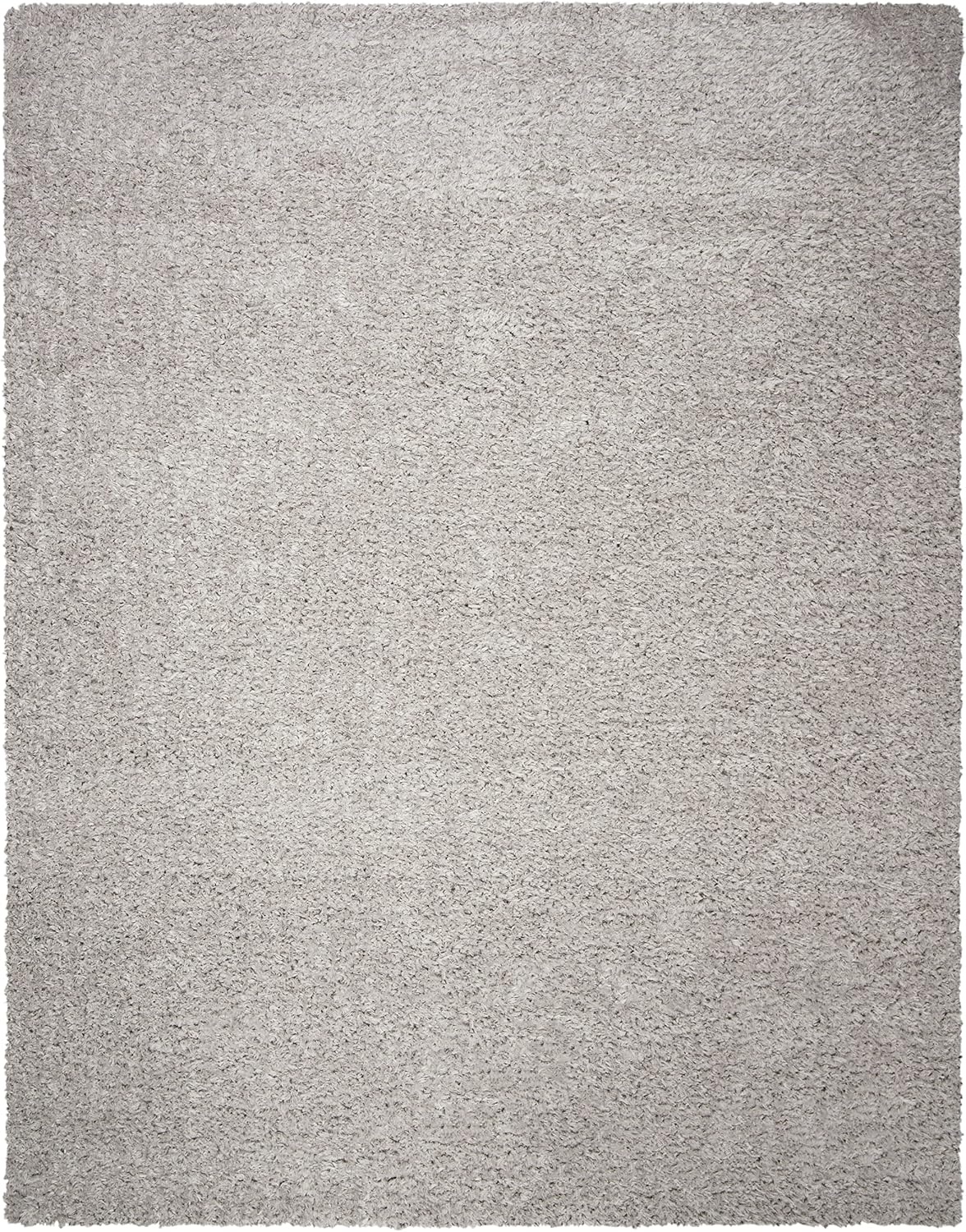 image:imageSAFAVIEH Area Rug 8x10 Madrid Shag Collection Large Charcoal Solid Pattern NonShedding amp Easy Cleaning Ultra Plush Thick Pile Ideal for Living Room Bedroom Dining Space MDG256HSilver