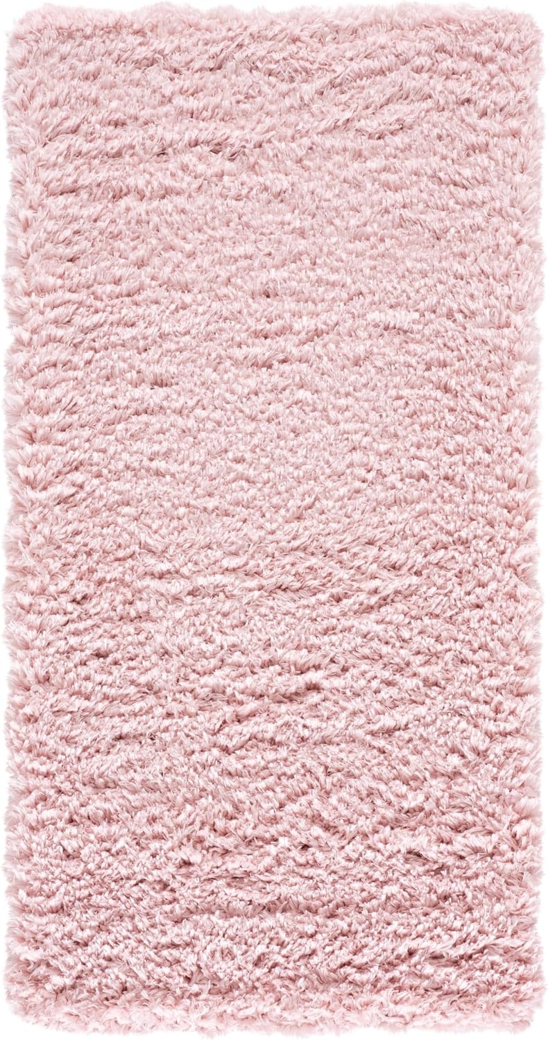 image:imageSAFAVIEH Area Rug 8x10 Madrid Shag Collection Large Charcoal Solid Pattern NonShedding amp Easy Cleaning Ultra Plush Thick Pile Ideal for Living Room Bedroom Dining Space MDG256HBlush