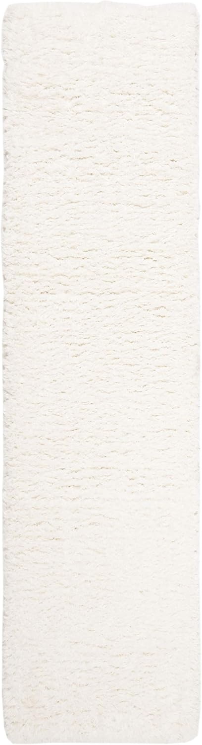image:imageSAFAVIEH Area Rug 8x10 Madrid Shag Collection Large Charcoal Solid Pattern NonShedding amp Easy Cleaning Ultra Plush Thick Pile Ideal for Living Room Bedroom Dining Space MDG256HIvory
