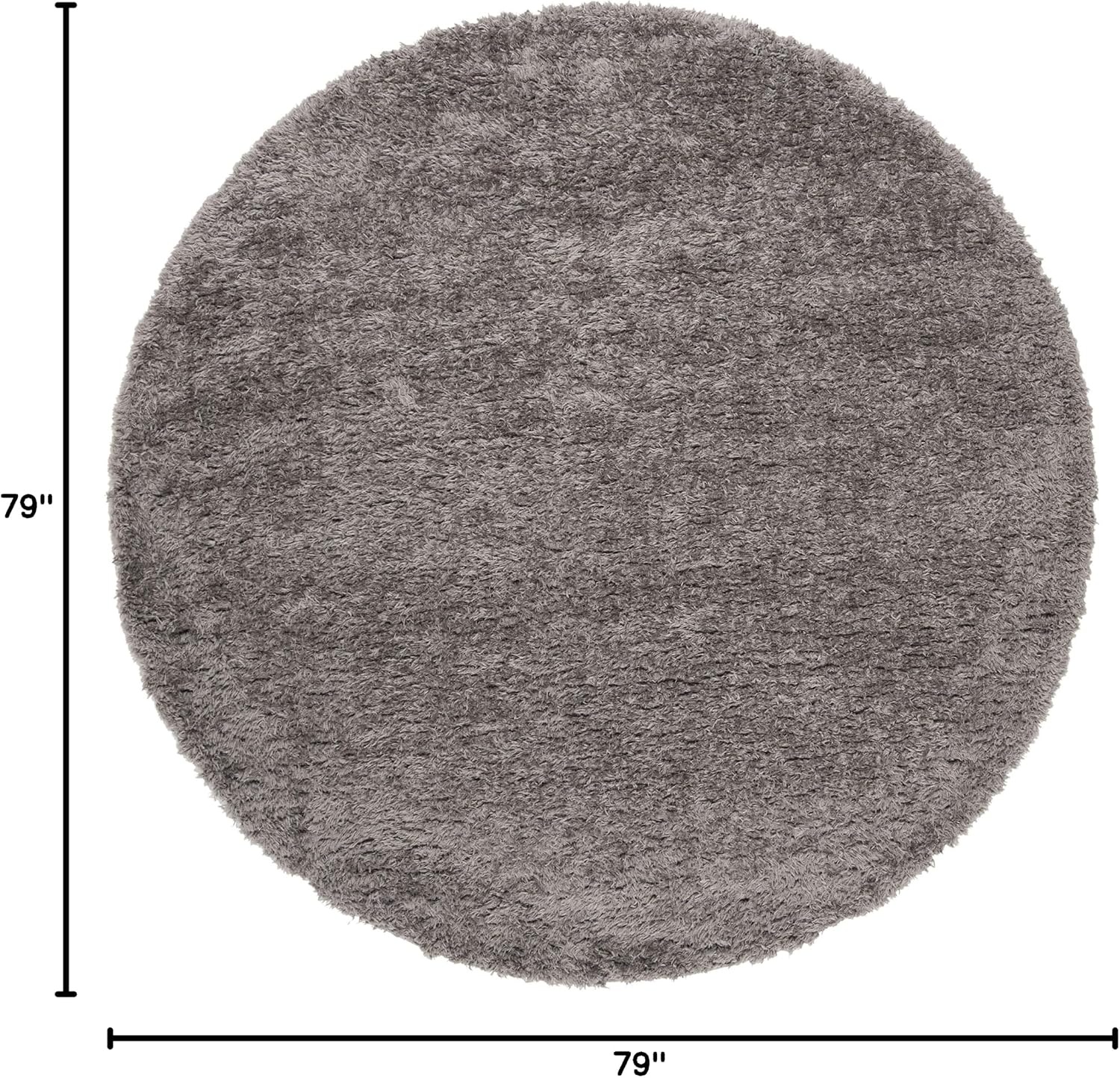 image:imageSAFAVIEH Area Rug 8x10 Madrid Shag Collection Large Charcoal Solid Pattern NonShedding amp Easy Cleaning Ultra Plush Thick Pile Ideal for Living Room Bedroom Dining Space MDG256HCharcoal