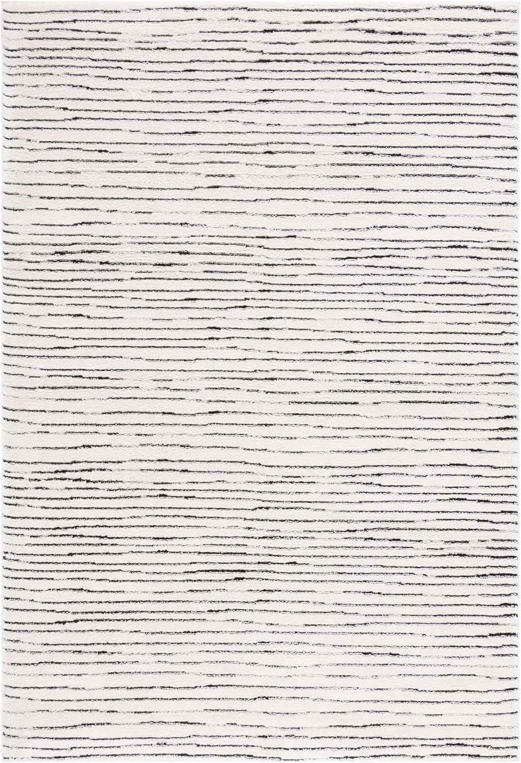 image:imageSAFAVIEH Area Rug 8x10 Melody Collection Large Ivory amp Black Modern Design NonShedding amp Easy Cleaning Ideal for Living Room Bedroom Office Dining Space Room MEL118AIvoryBlack