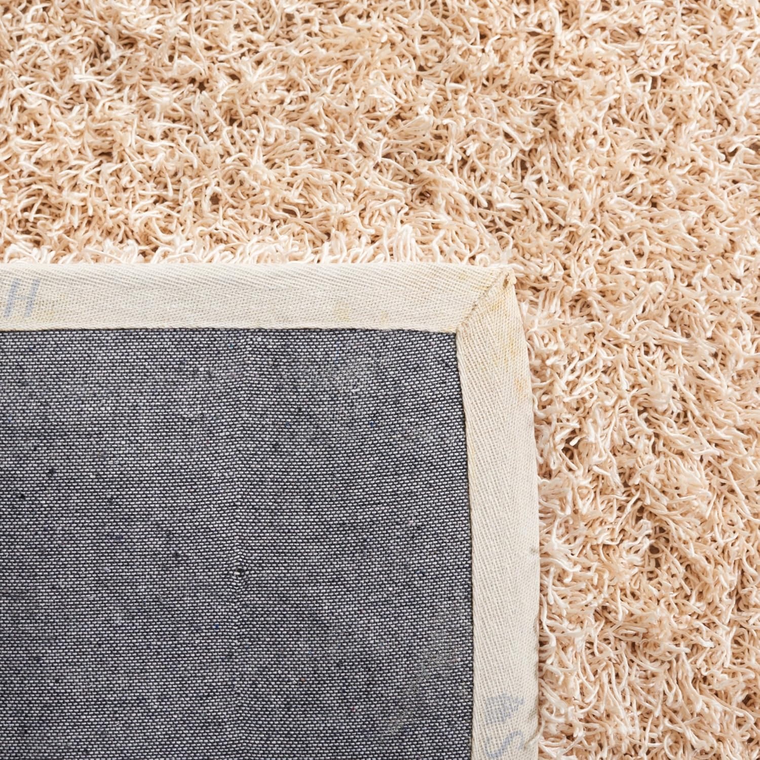 image:imageSAFAVIEH Area Rug 8x10 Monterey Shag Collection Large Creme Handmade Plush Thick Pile Ideal for Living Room Bedroom Dining Space SG851CCreme