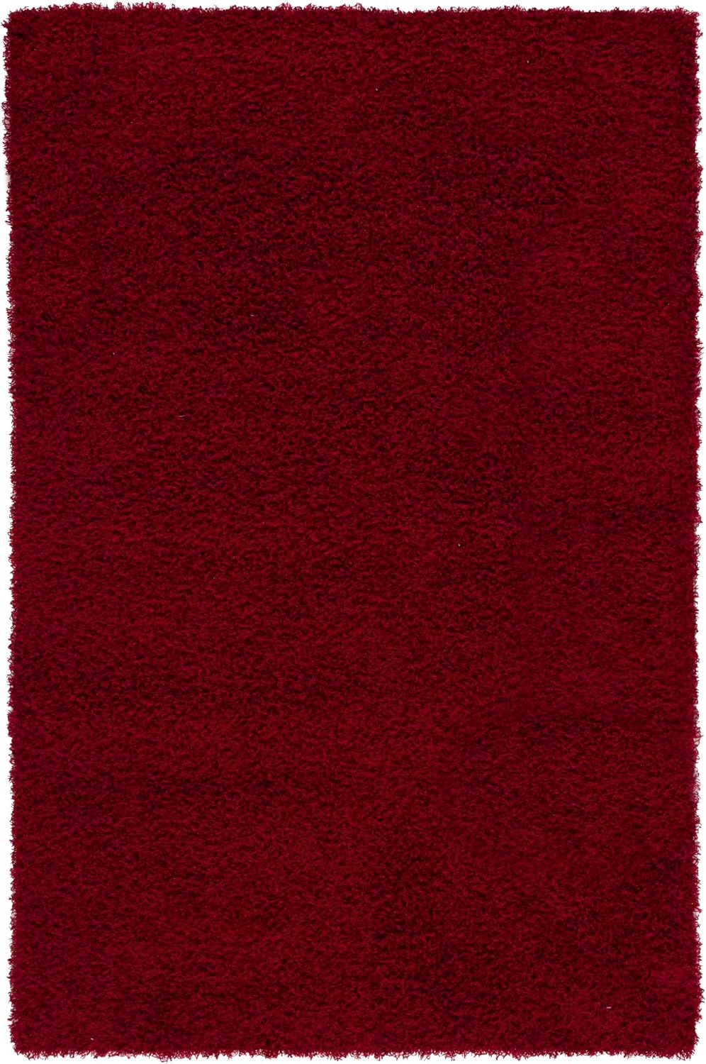image:imageSAFAVIEH Area Rug 8x10 Monterey Shag Collection Large Creme Handmade Plush Thick Pile Ideal for Living Room Bedroom Dining Space SG851CRed