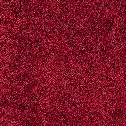 image:imageSAFAVIEH Area Rug 8x10 Monterey Shag Collection Large Creme Handmade Plush Thick Pile Ideal for Living Room Bedroom Dining Space SG851CRed