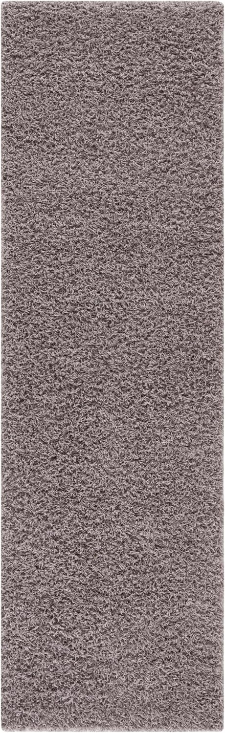 image:imageSAFAVIEH Area Rug 8x10 Monterey Shag Collection Large Creme Handmade Plush Thick Pile Ideal for Living Room Bedroom Dining Space SG851CSilver