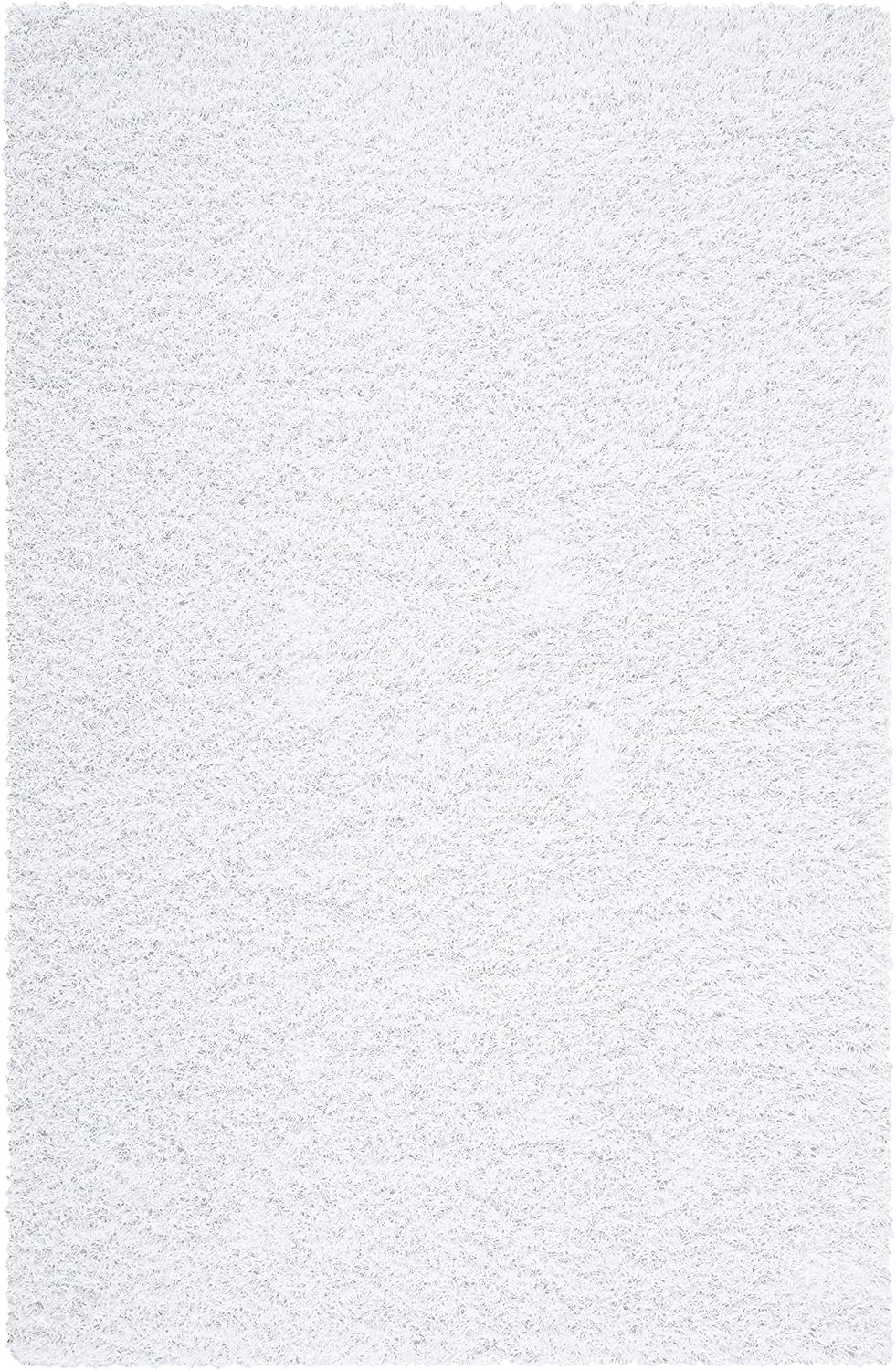 image:imageSAFAVIEH Area Rug 8x10 Monterey Shag Collection Large Creme Handmade Plush Thick Pile Ideal for Living Room Bedroom Dining Space SG851CWhite