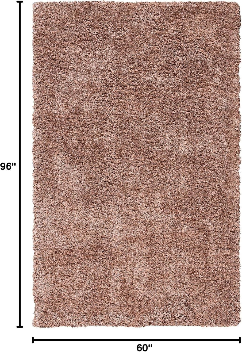 image:imageSAFAVIEH Area Rug 8x10 New Orleans Shag Collection Large Beige Handmade Ultra Plush Thick Pile Ideal for Living Room Bedroom Dining Space SG532BDark Beige
