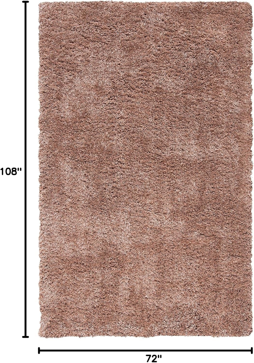 image:imageSAFAVIEH Area Rug 8x10 New Orleans Shag Collection Large Beige Handmade Ultra Plush Thick Pile Ideal for Living Room Bedroom Dining Space SG532BDark Beige
