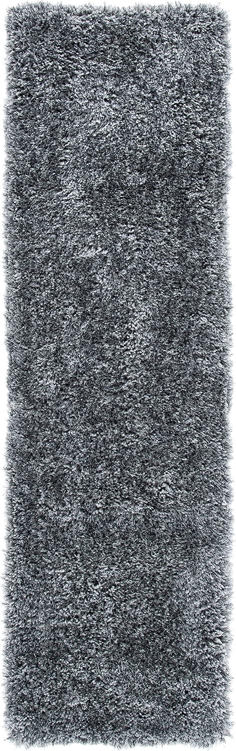 image:imageSAFAVIEH Area Rug 8x10 New Orleans Shag Collection Large Beige Handmade Ultra Plush Thick Pile Ideal for Living Room Bedroom Dining Space SG532BDark Grey