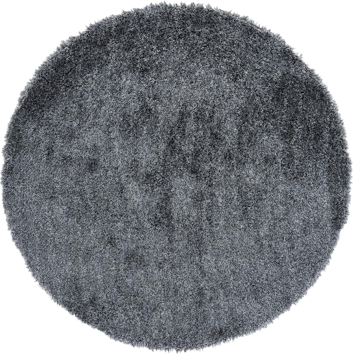 image:imageSAFAVIEH Area Rug 8x10 New Orleans Shag Collection Large Beige Handmade Ultra Plush Thick Pile Ideal for Living Room Bedroom Dining Space SG532BDark Grey